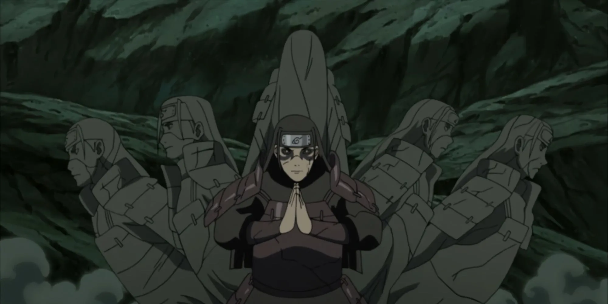 Hashirama Senju, Hokage Đệ Nhất, sử dụng Mộc độn phân thân