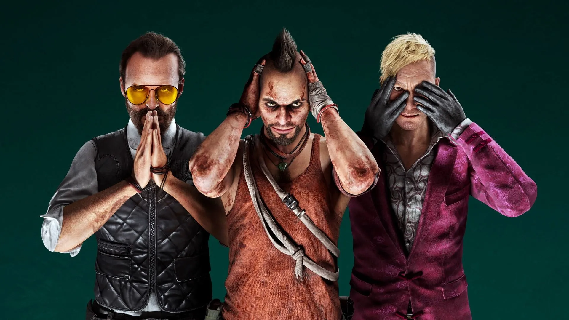 Hình ảnh Vaas Montenegro, nhân vật phản diện nổi tiếng từ Far Cry 3, liên quan đến DLC của Far Cry 6