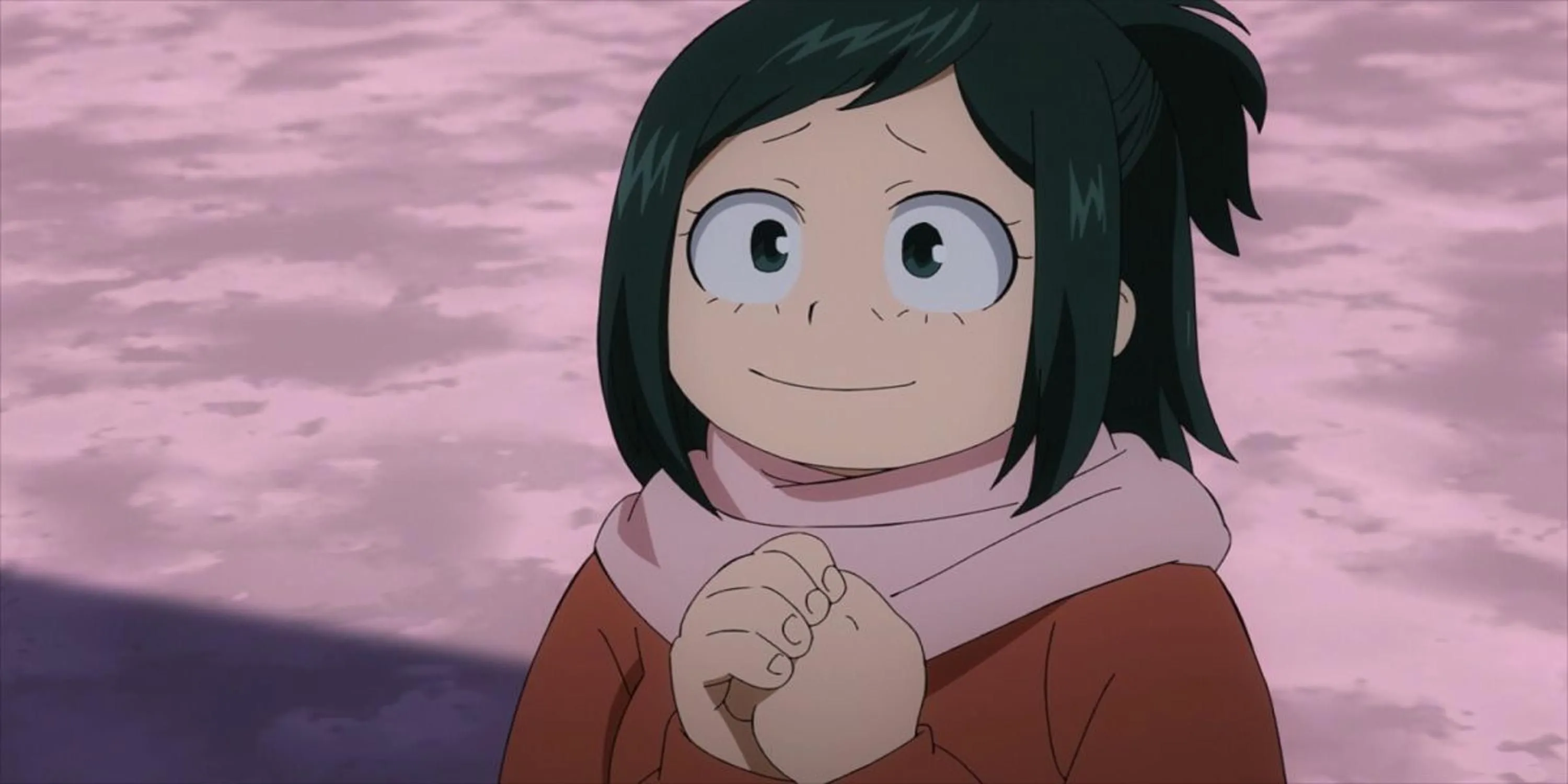 Inko Midoriya sử dụng Kosei để hút cốc trong My Hero Academia