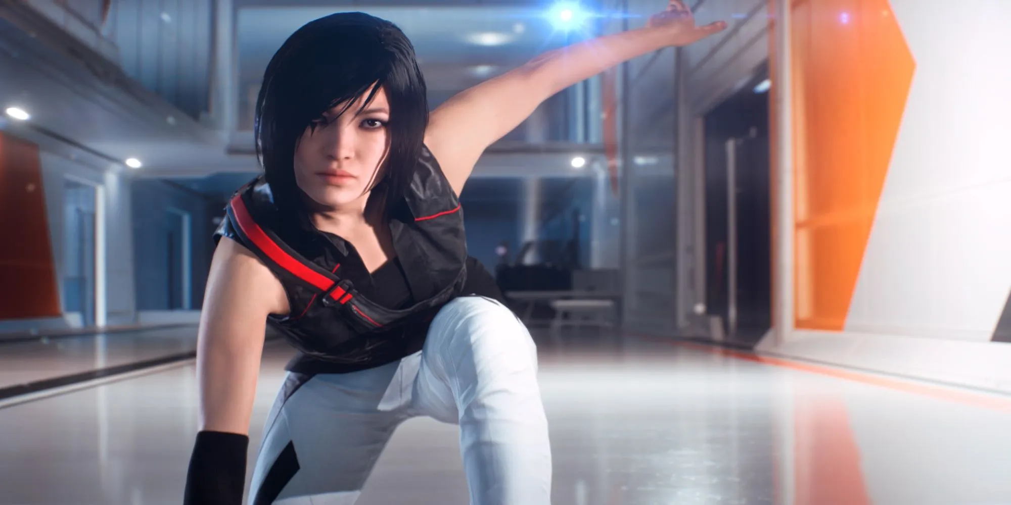 Nhân vật Faith Connors trong Mirror's Edge: Catalyst, nổi tiếng với lối chơi parkour mượt mà.