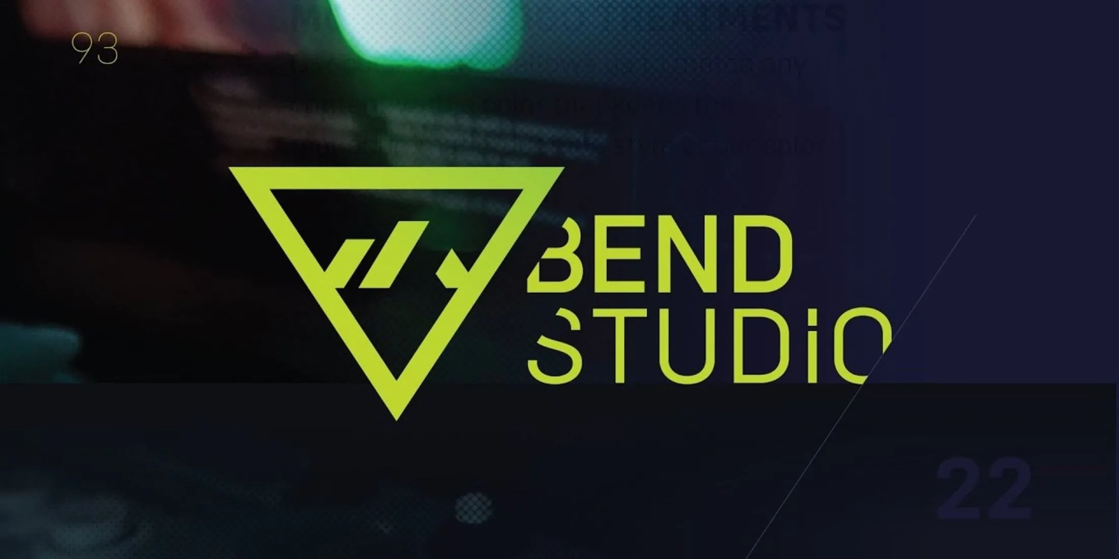 Biểu tượng Bend Studio và nhân vật Deacon St. John từ game Days Gone, gợi nhắc về các dự án game tương lai và quá khứ của studio.