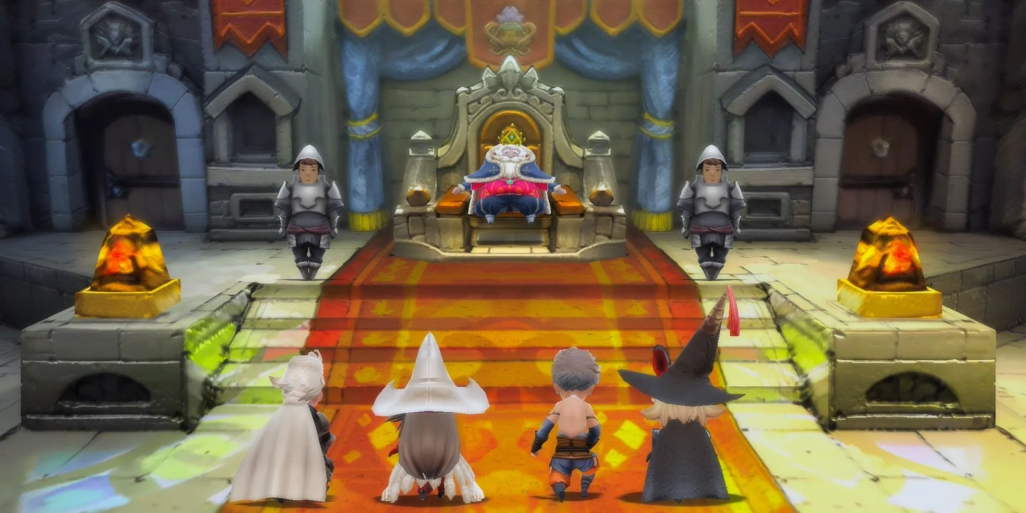 Bravely Default HD cutscene