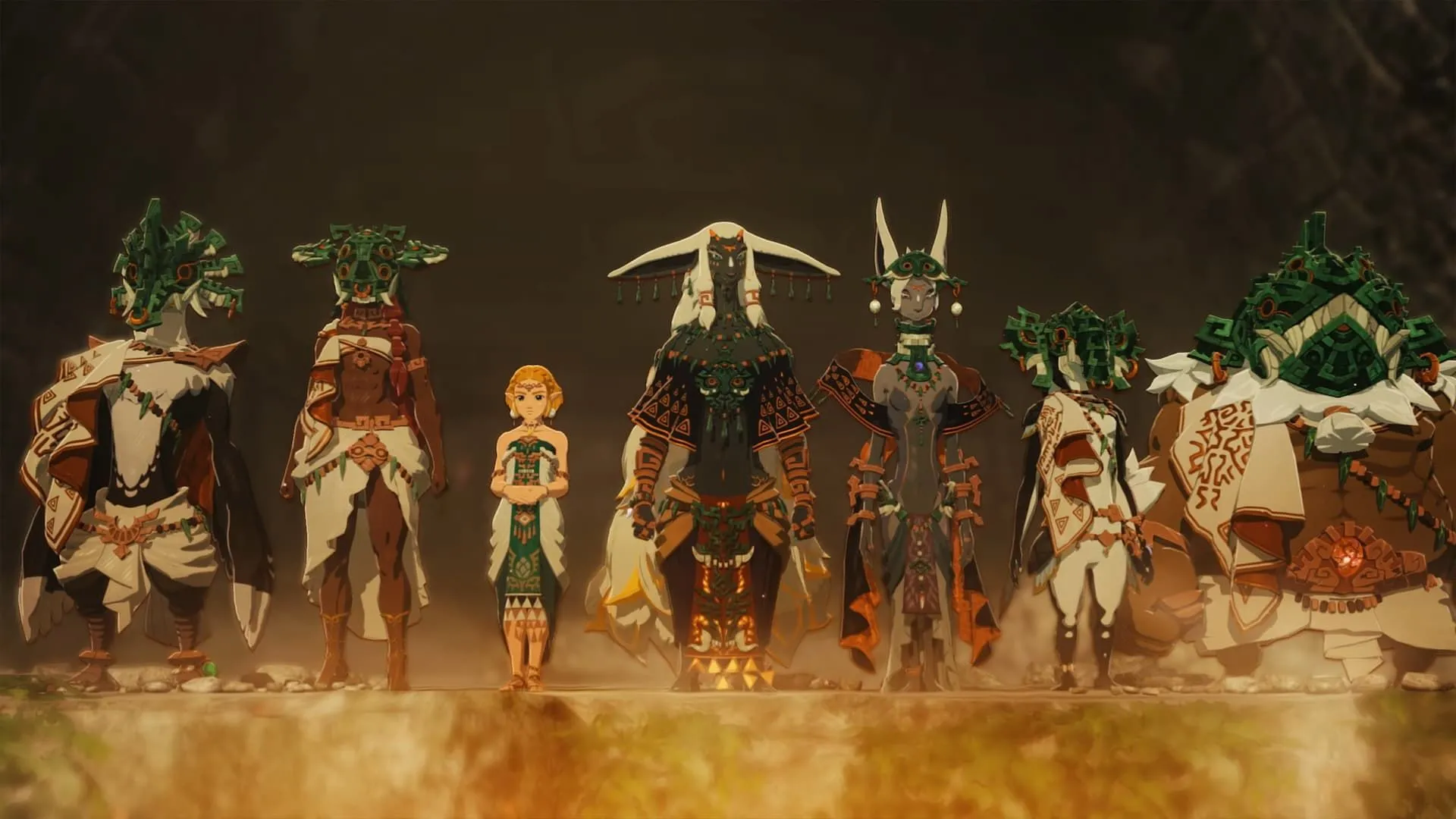 Các nhân vật chính Hyrule Warriors: Age of Imprisonment trong đội hình chiến đấu