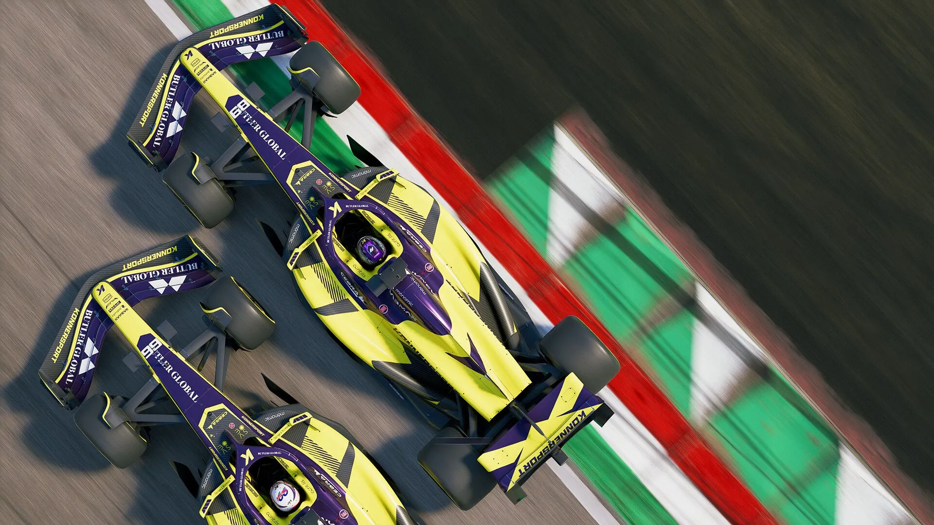 Cảnh kỹ sư làm việc trong khu vực pit stop của game F1 25