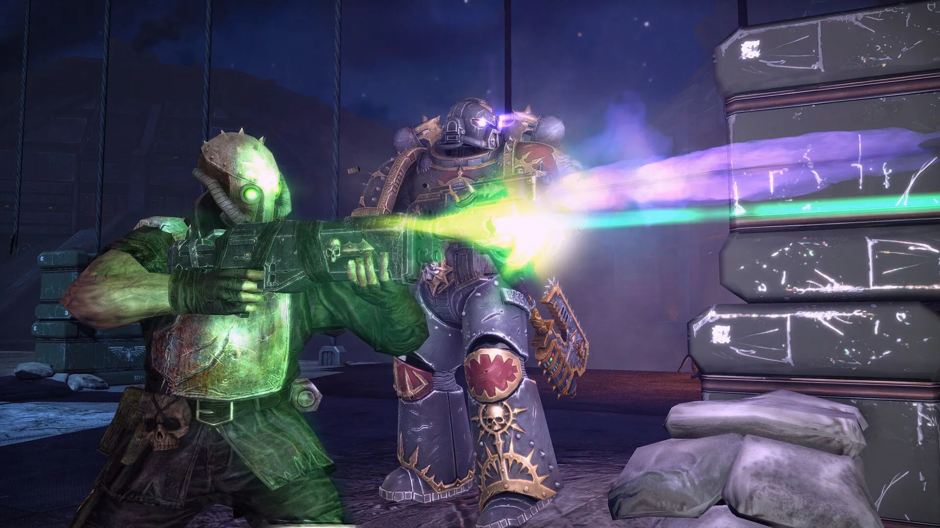 Chiến binh Space Marine trong trận chiến khốc liệt từ bản Master Crafted Edition