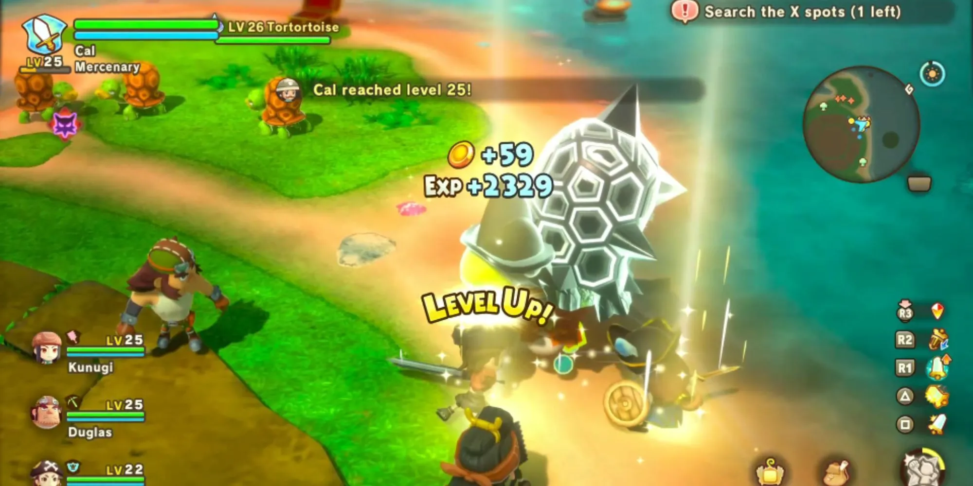 Đánh boss trong game Fantasy Life I The Girl Who Steals Time