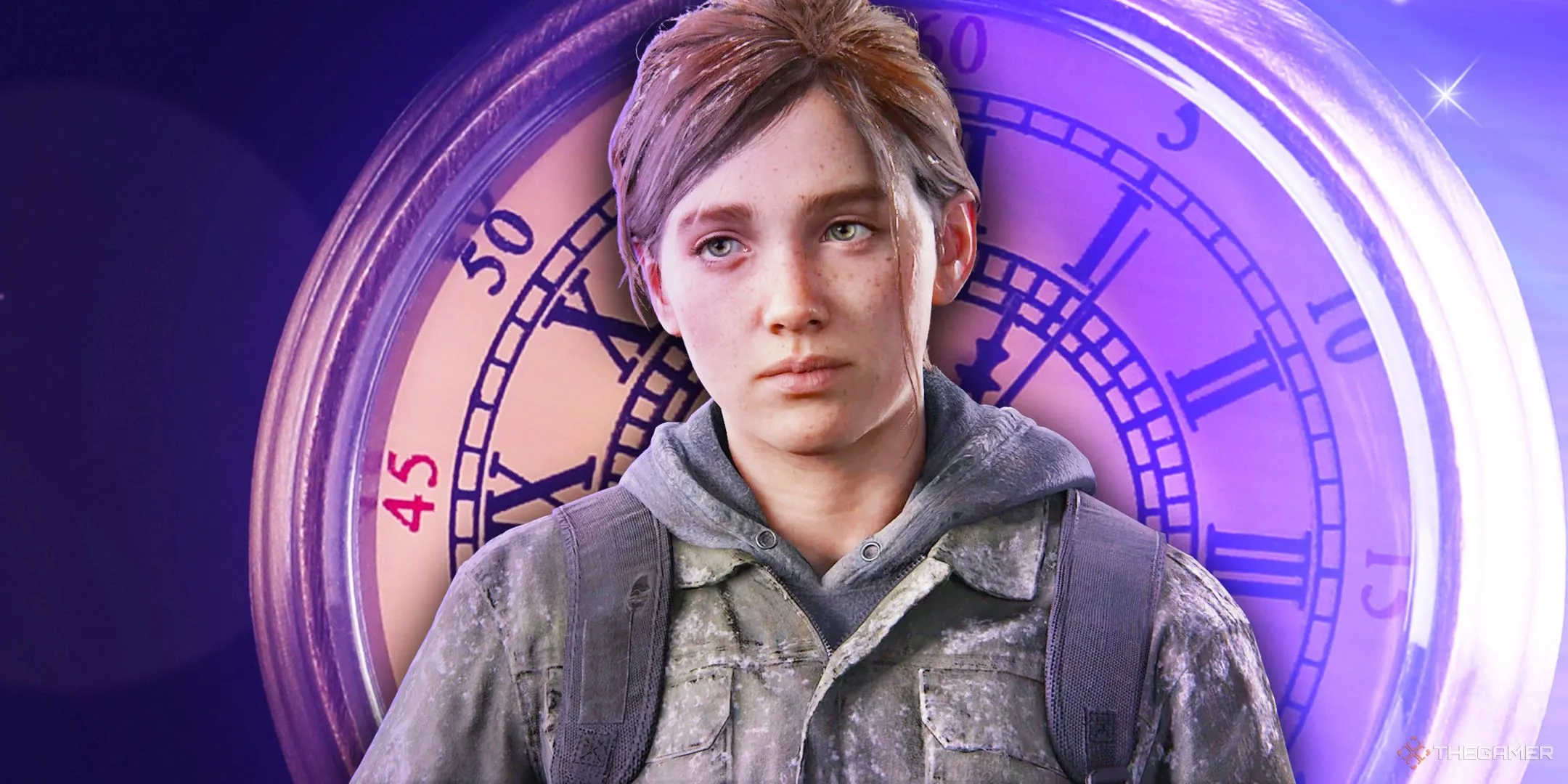 Ellie, nhân vật biểu tượng của The Last of Us Part 2, xuất hiện trong bối cảnh hoang tàn của thế giới hậu tận thế.