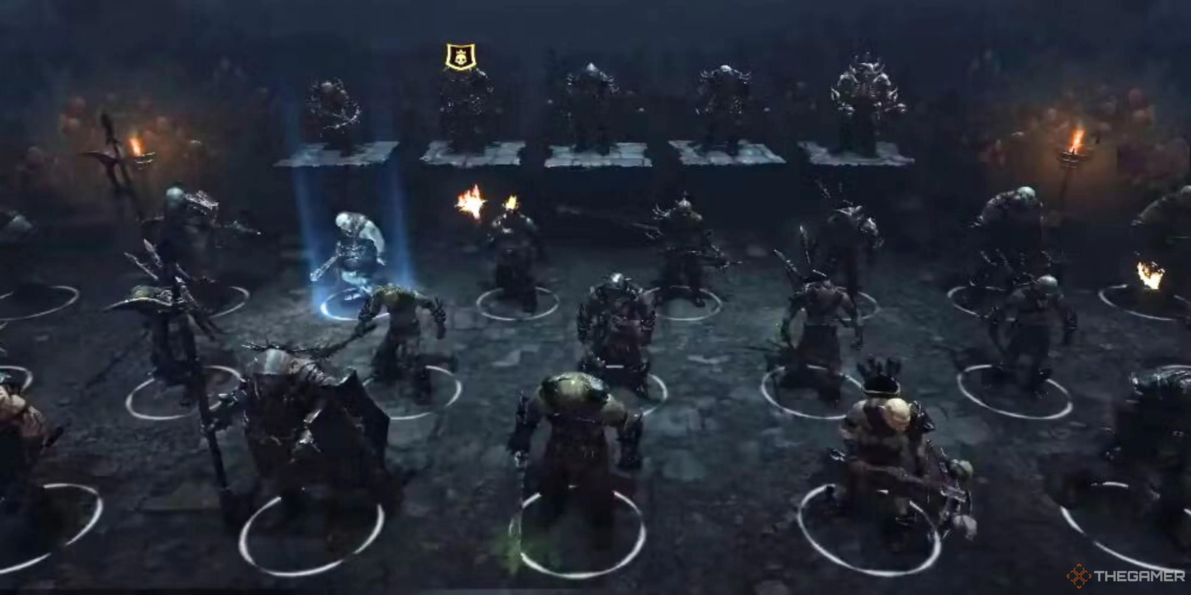 Hệ thống Nemesis độc đáo trong Middle-earth Shadow of Mordor, cho thấy các sĩ quan Orc và khả năng tiến hóa của chúng.