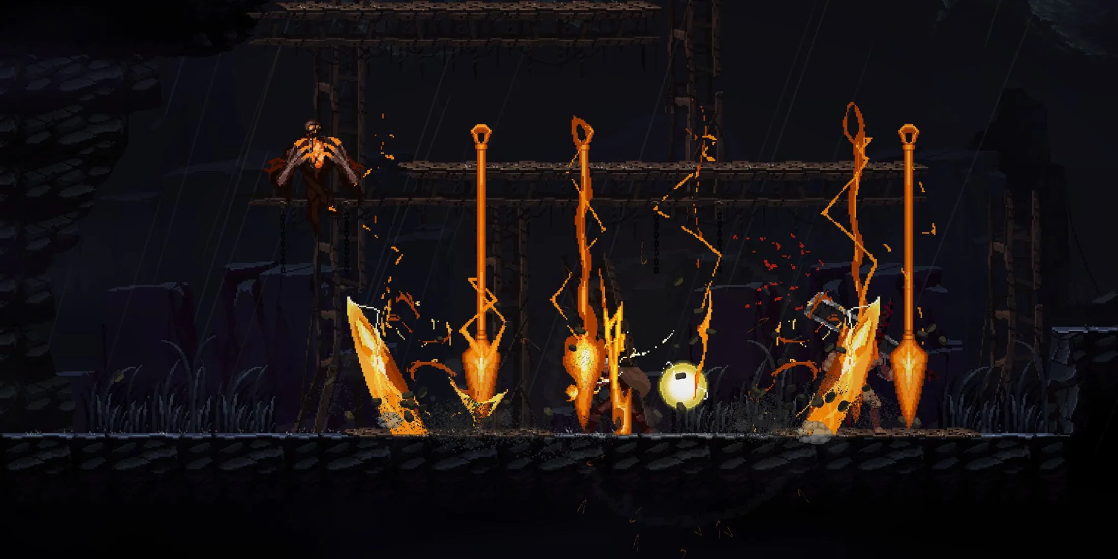 Hiệu ứng kỹ năng đẹp mắt khi kết hợp synergy trong Dragon Is Dead