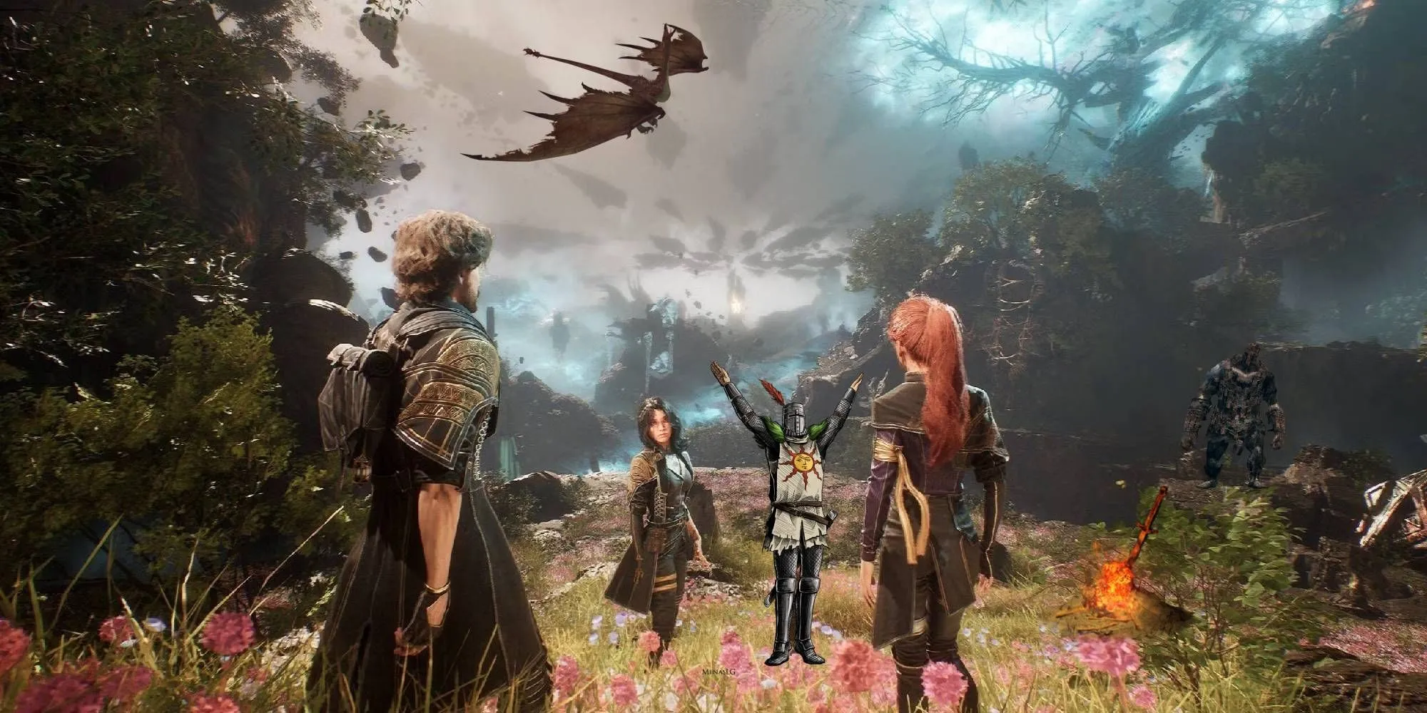 Hình ảnh lối chơi độc đáo của Clair Obscur Expedition 33, tựa game RPG được so sánh với series Dark Souls về độ thử thách.
