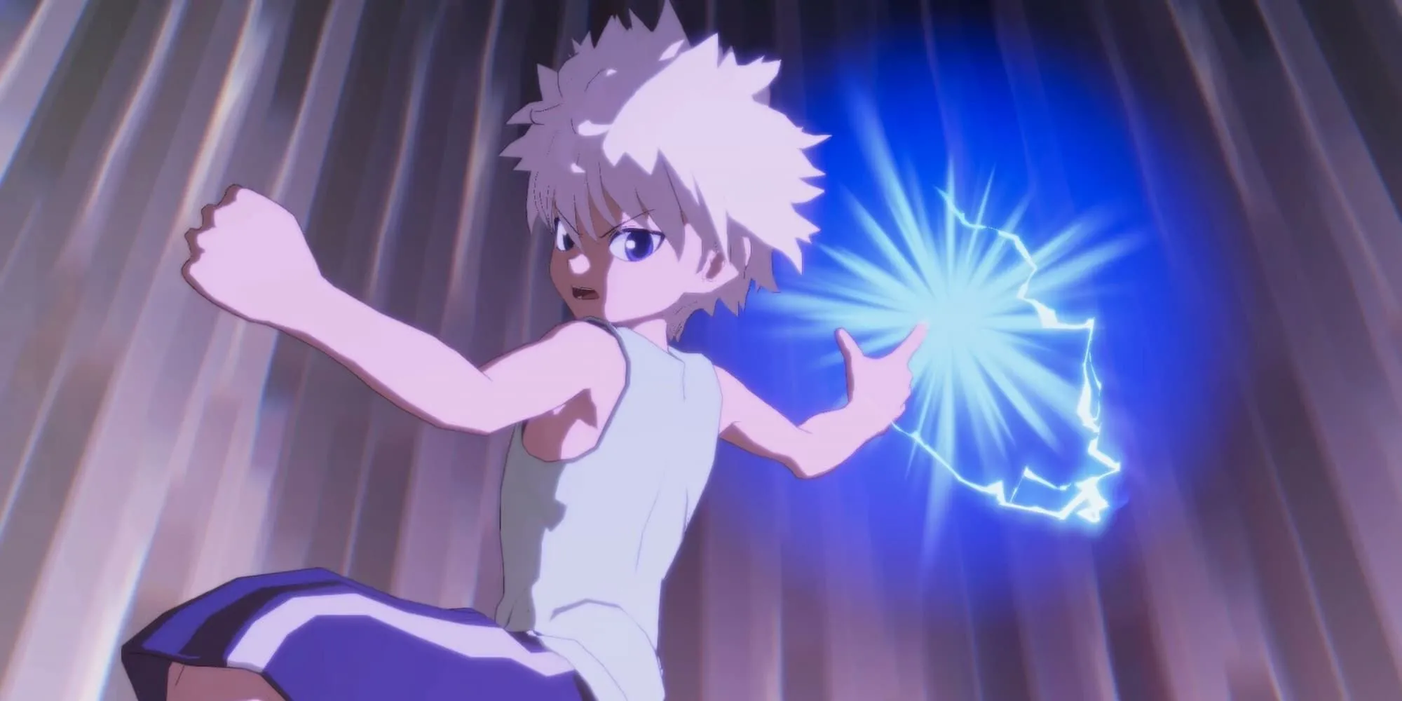 Killua Zoldyck với tạo hình trong game đối kháng Hunter x Hunter: Nen x Impact