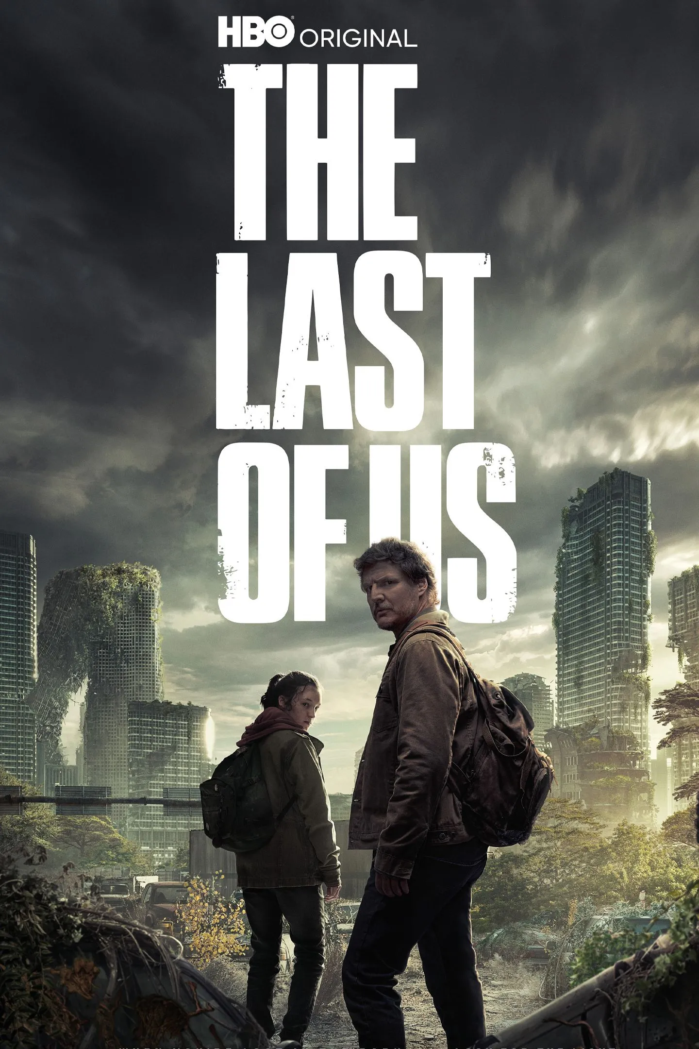 Logo series The Last of Us trên nền tảng HBO Max, biểu tượng cho phim chuyển thể từ game.