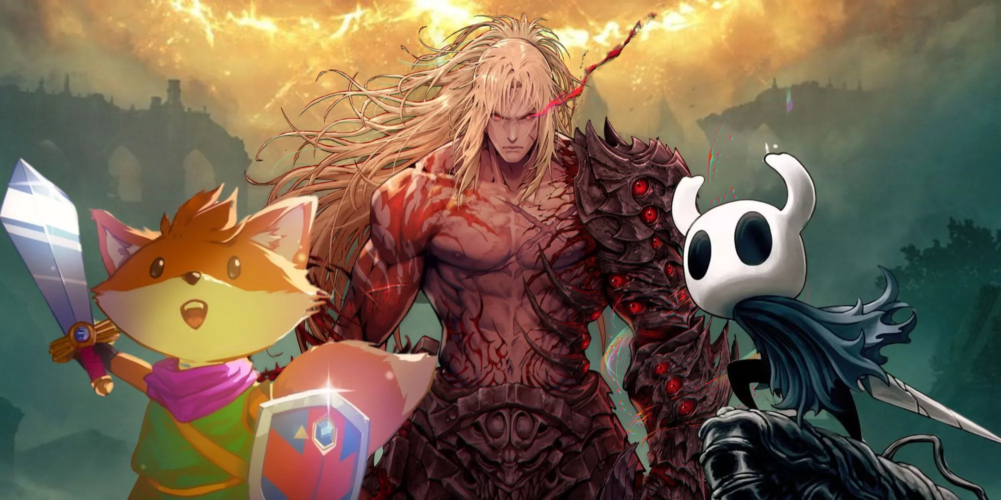 Minh họa ý tưởng về game Soulslike độc đáo như Blades of Fire