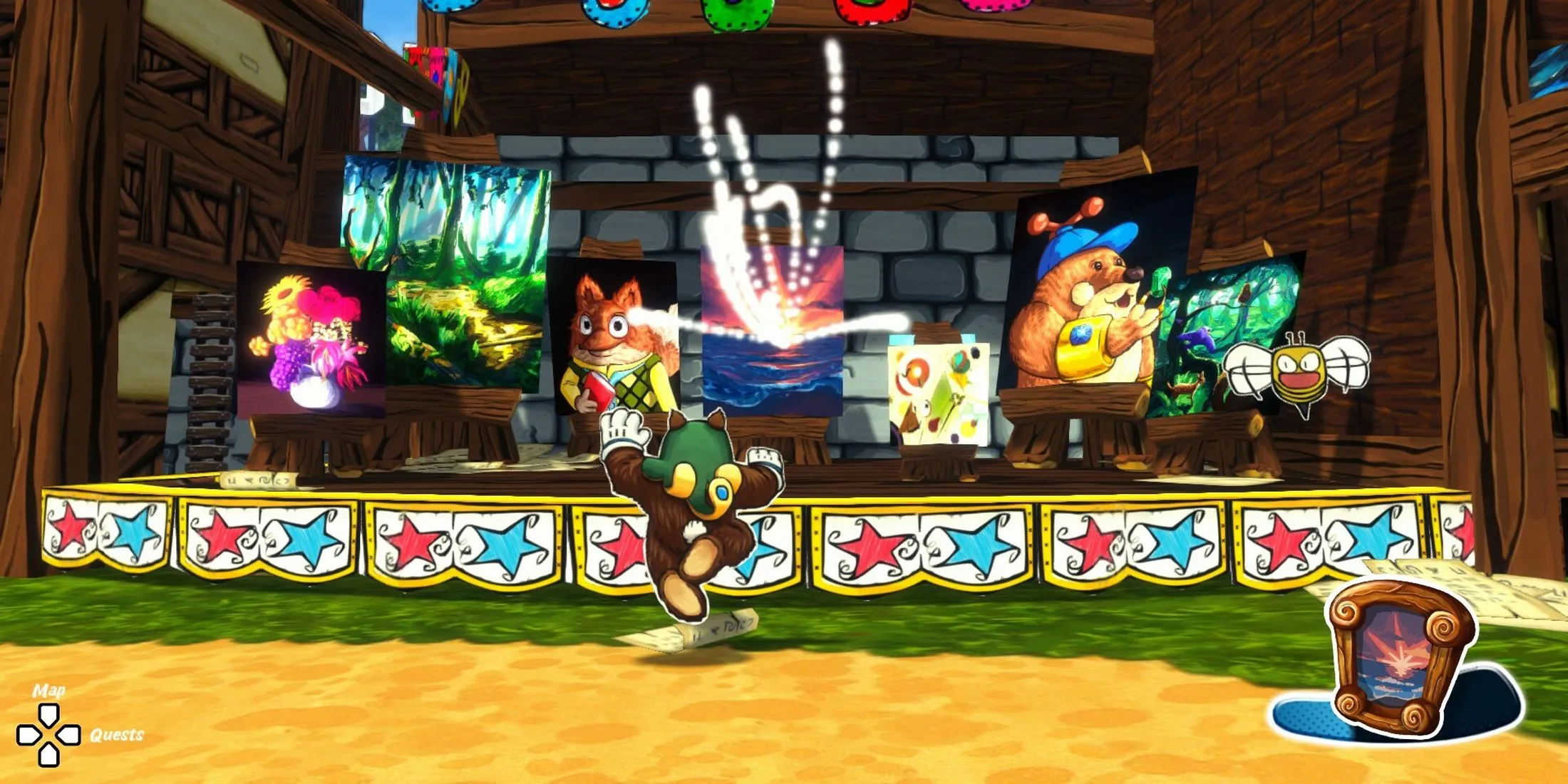 Mini-game trong Ruffy and the Riverside