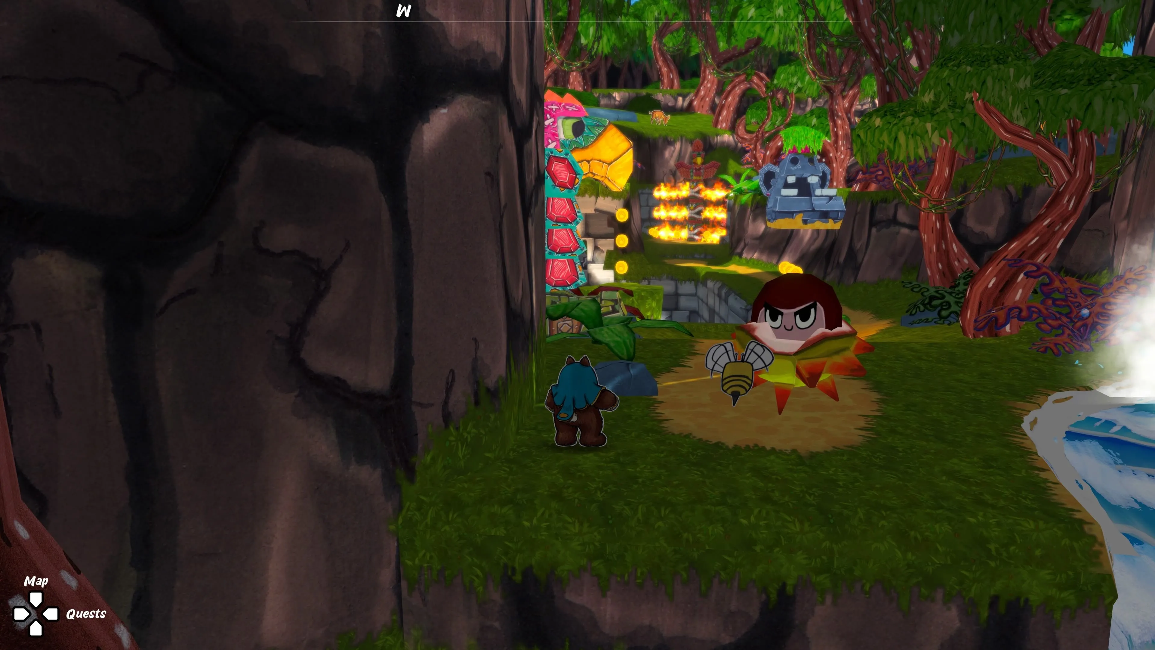 Một loại kẻ thù thông thường trong game Ruffy and the Riverside