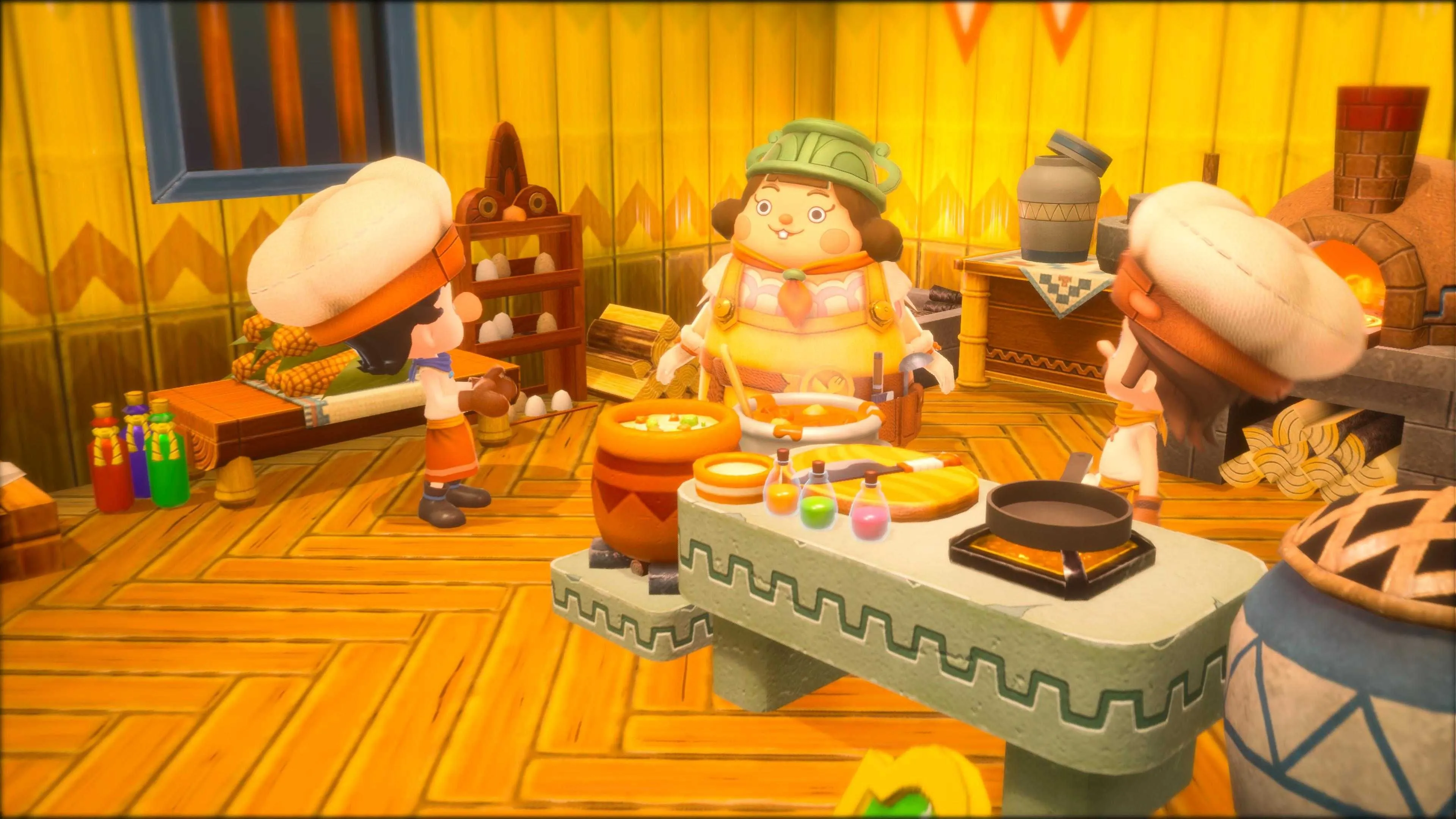 Nấu ăn trong game Fantasy Life I The Girl Who Steals Time