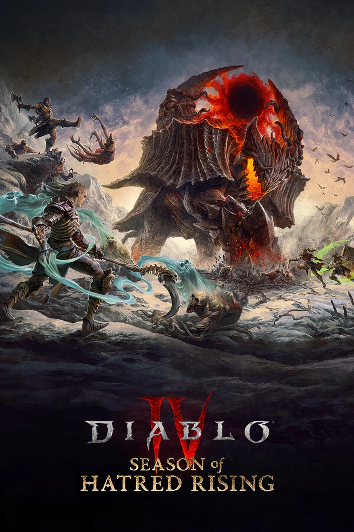 Nghệ thuật bìa tổng quan của game Diablo 4