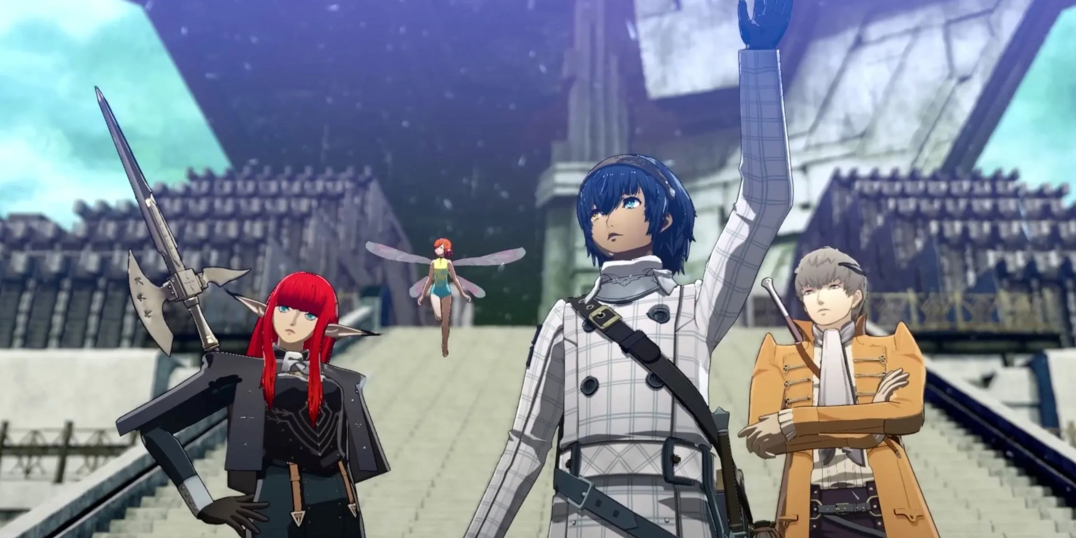 Nhân vật chính và đồng đội trong Metaphor ReFantazio, một JRPG mới của Atlus