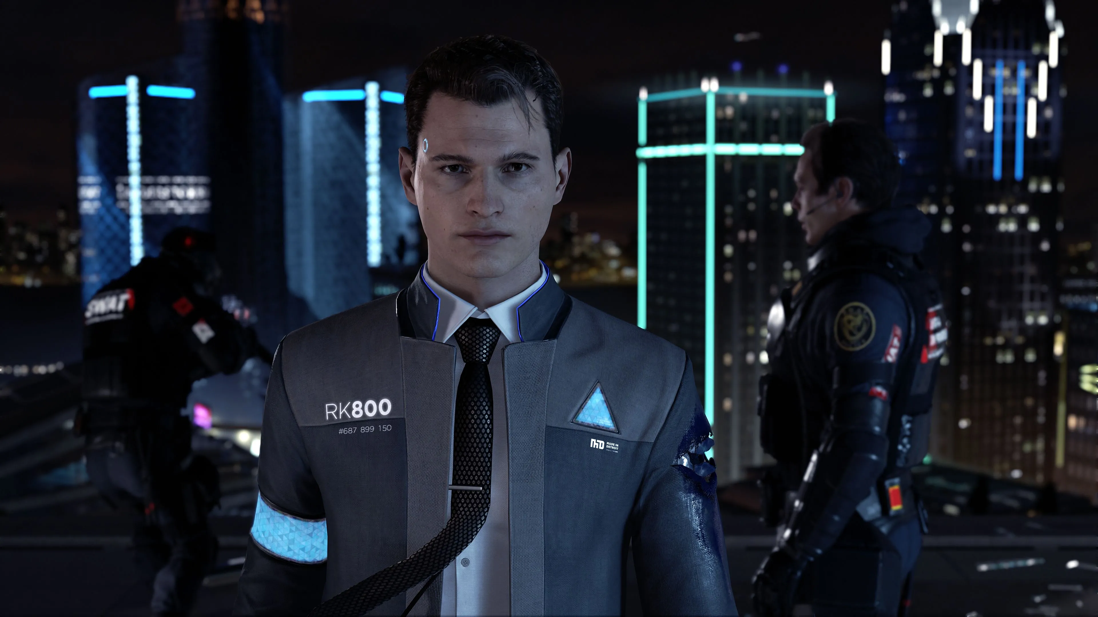 Nhân vật Connor trong game Detroit: Become Human, một trong những tựa game từng bị Collective Shout nhắm đến