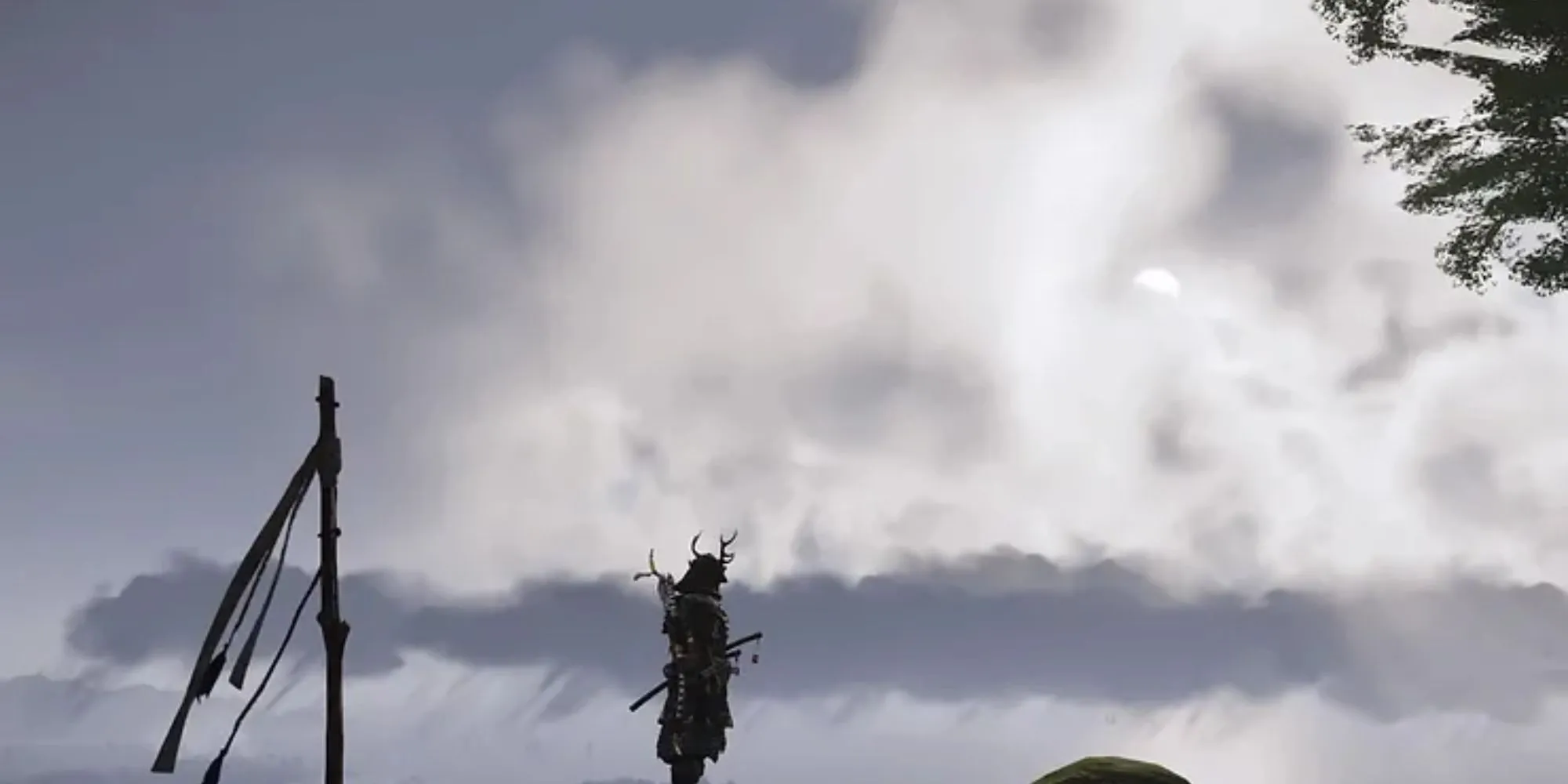 Nhân vật game Lost Soul Aside thực hiện kỹ năng đặc biệt trong môi trường rộng lớn.