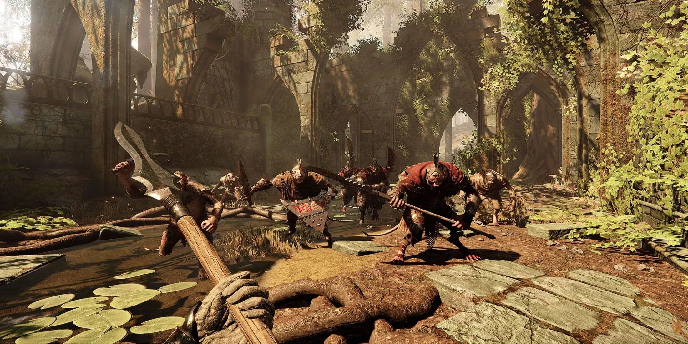 Nhóm anh hùng đối mặt với lũ Skaven hung hãn trong Warhammer Vermintide 2