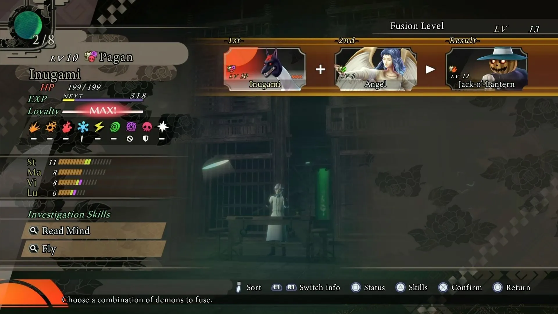 RAIDOU Remastered The Mystery of the Soulless Army Review Fusion