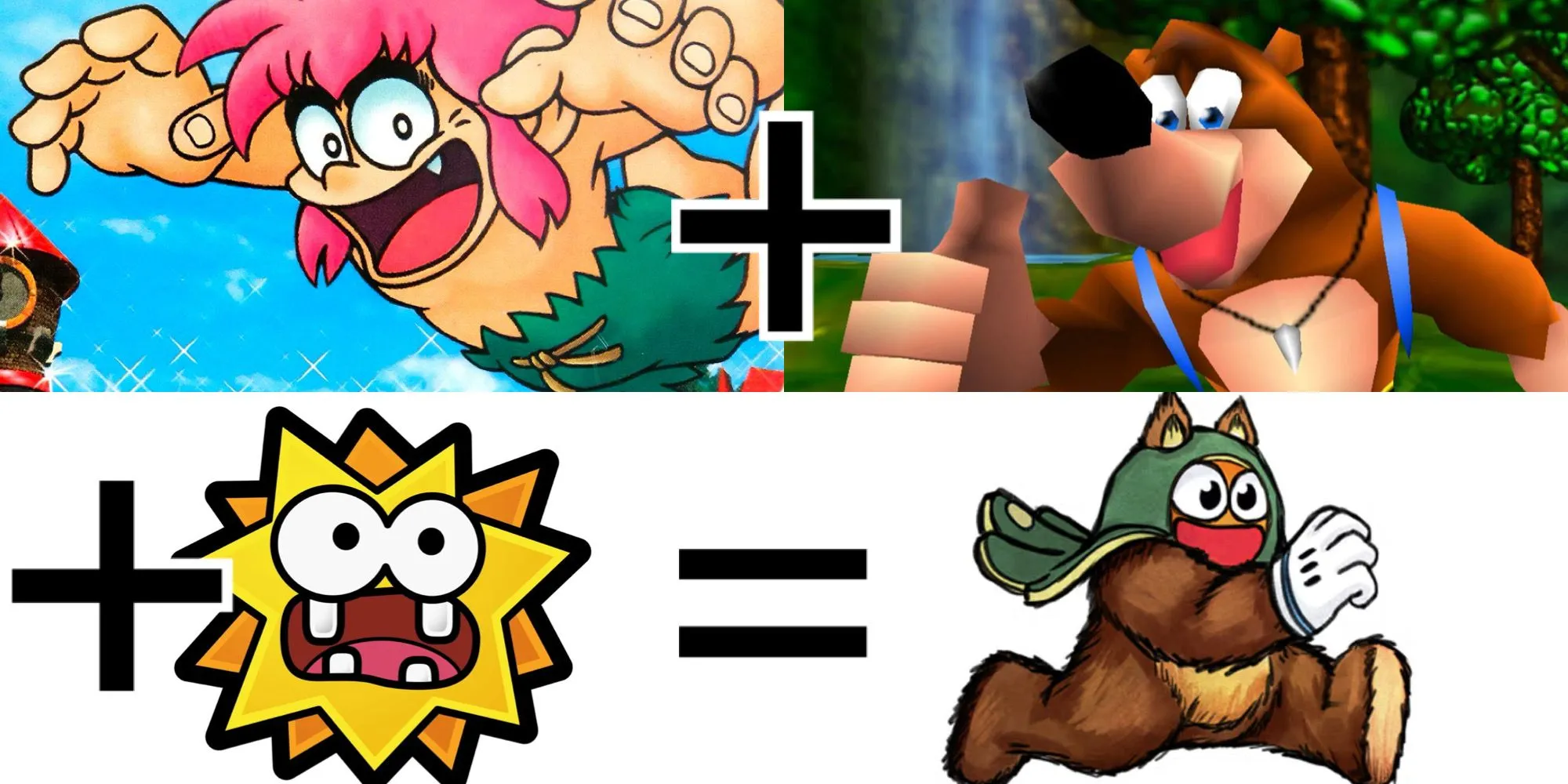Ruffy and the Riverside kết hợp phong cách Tomba, Banjo và Paper Mario
