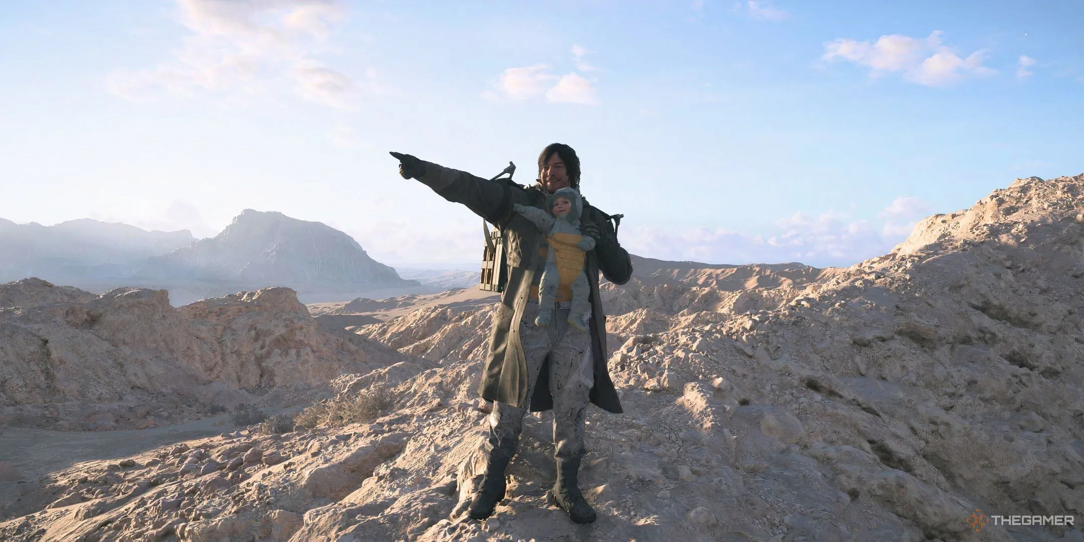 Sam Porter Bridges và Lou trên hành trình cô độc trong Death Stranding 2