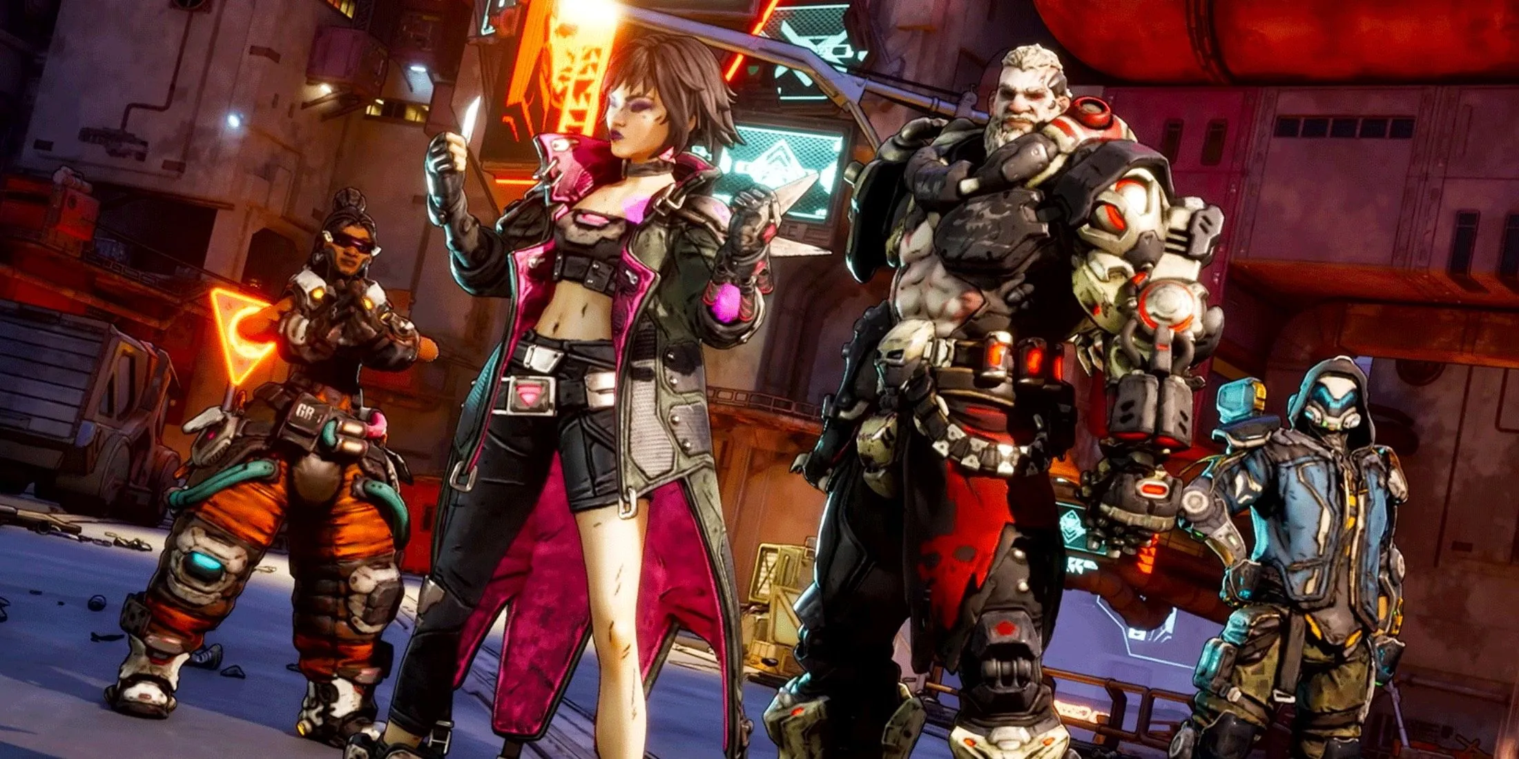 Tạo hình các Vault Hunter mới và cũ có thể xuất hiện trong Borderlands 4