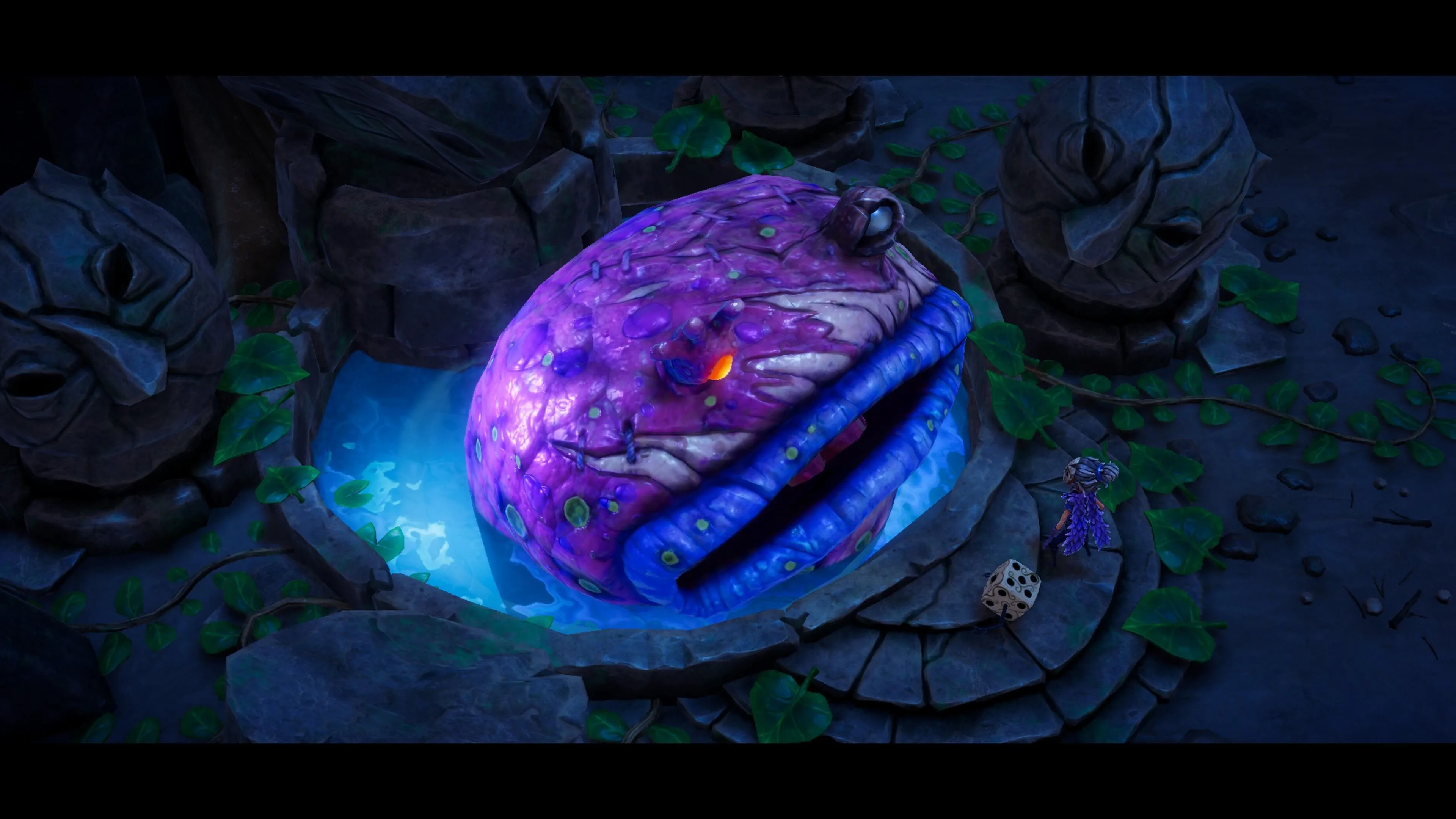 Thương nhân bán vật phẩm phù hộ trong Lost in Random The Eternal Die