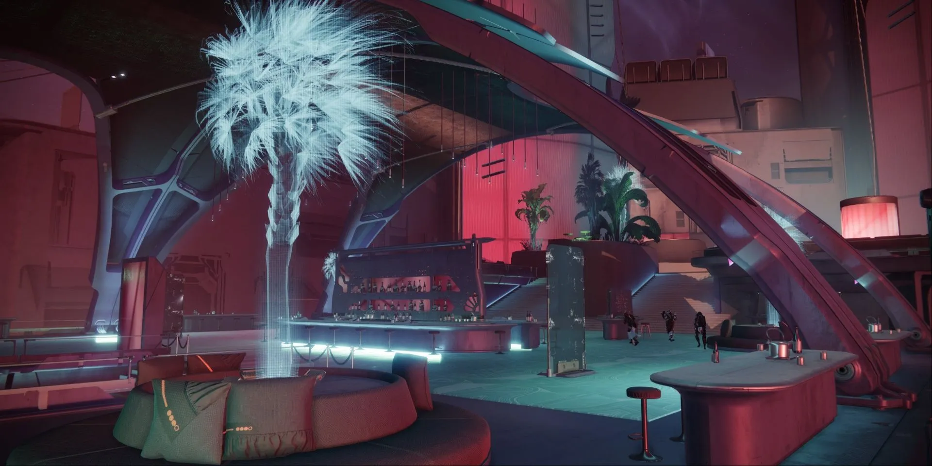 Toàn cảnh khu vực Neomuna trên Sao Hải Vương, một địa điểm khám phá trong Destiny 2.