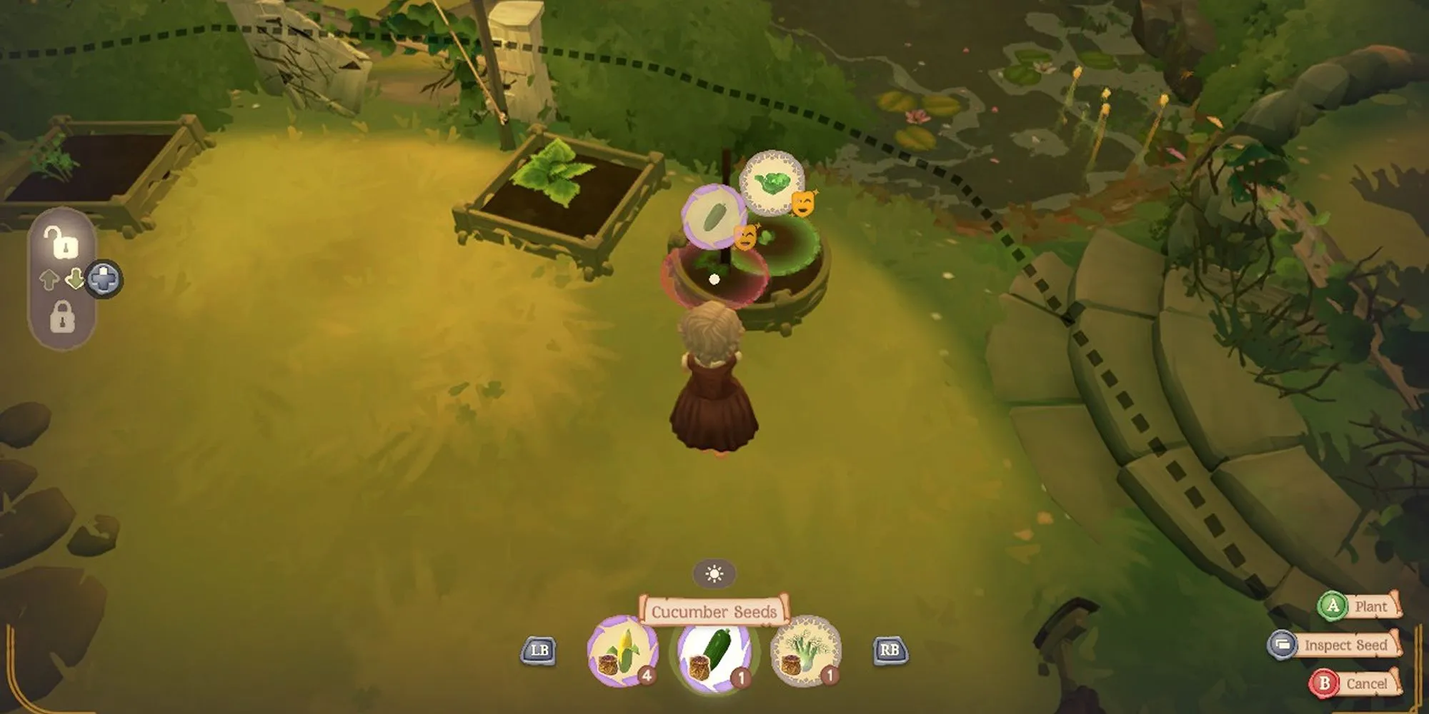 Cây trồng tương thích và biểu tượng cảm xúc trong khu vườn Tales of the Shire