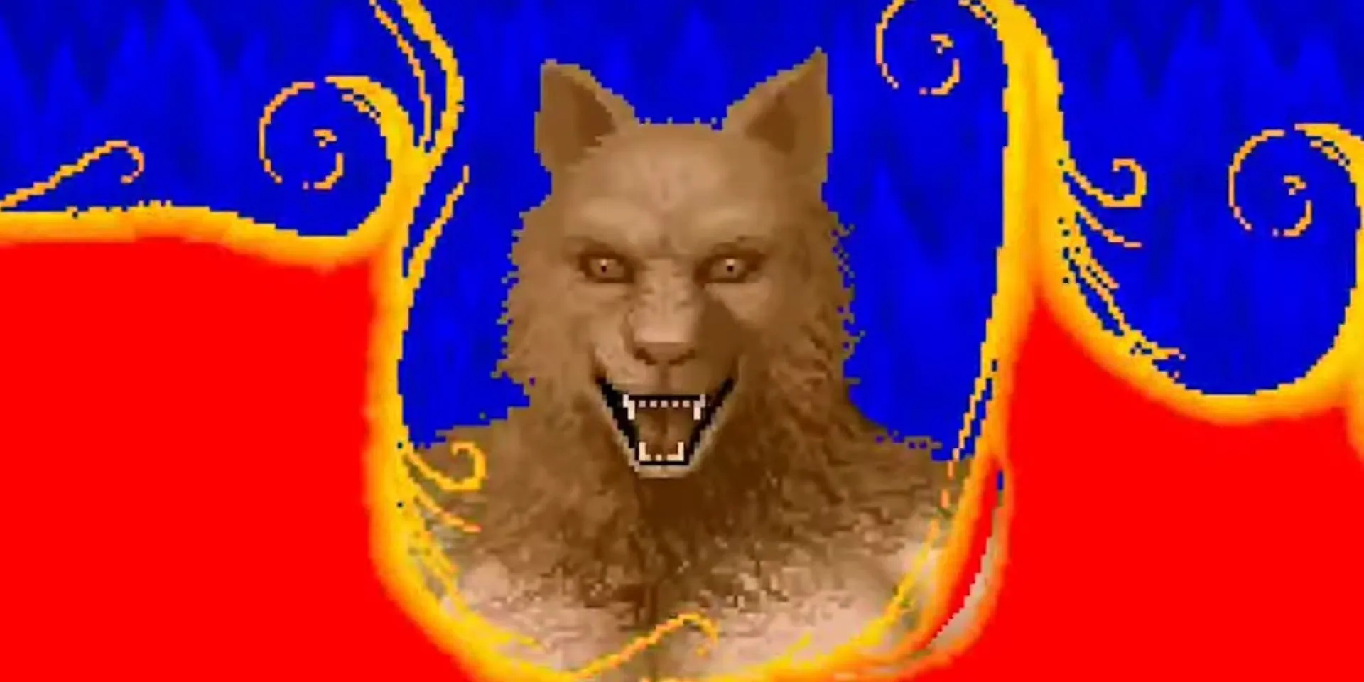 Hiệu ứng biến hình thành người sói ấn tượng trong game Altered Beast cổ điển