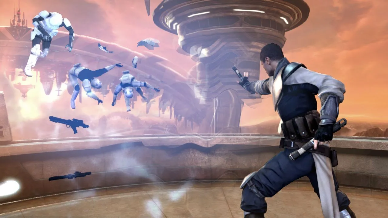 Màn hình chụp từ trailer của Star Wars: The Force Unleashed II