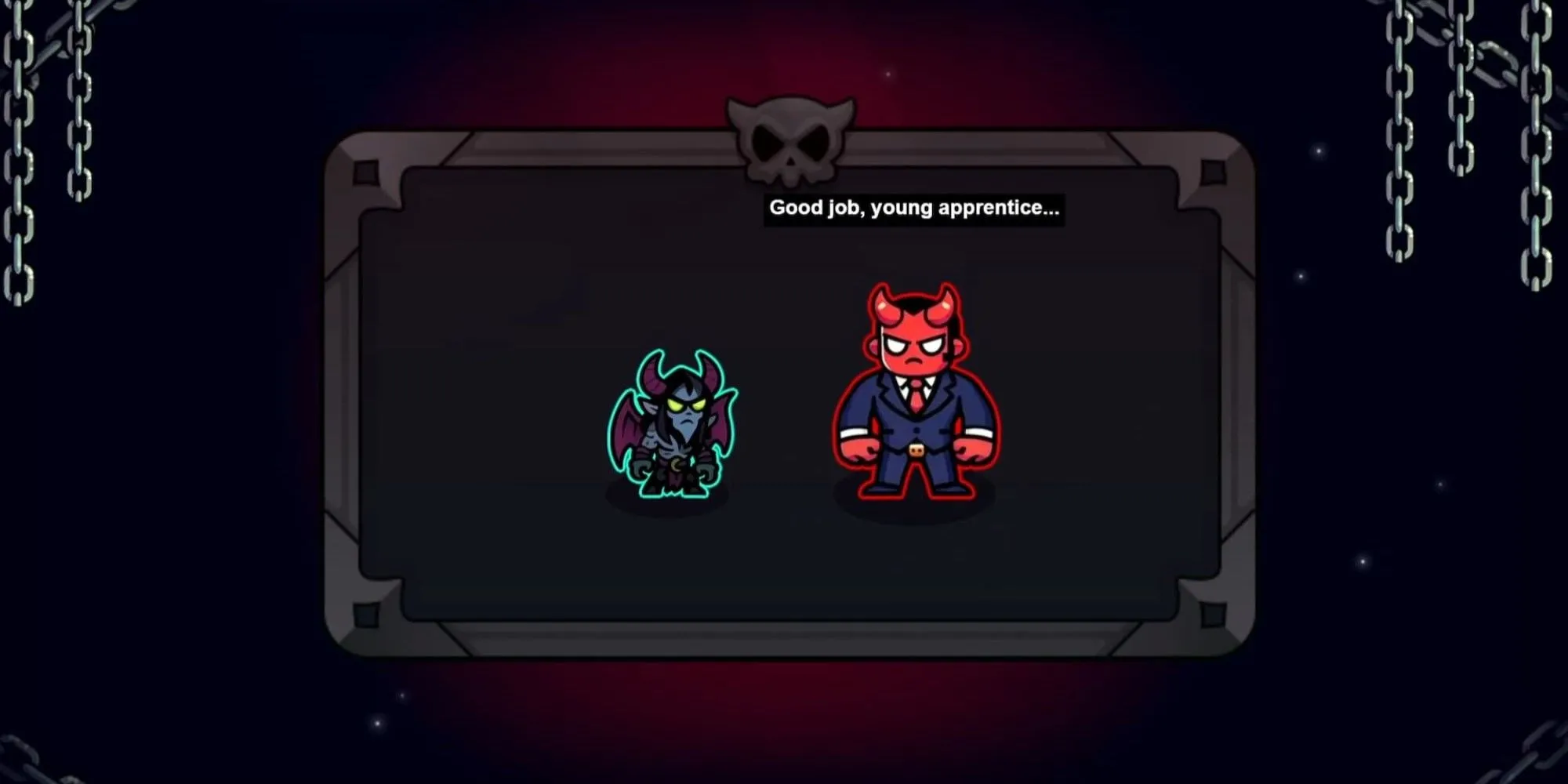 Một quỷ dữ và một ác quỷ trong game Noobs Are Coming