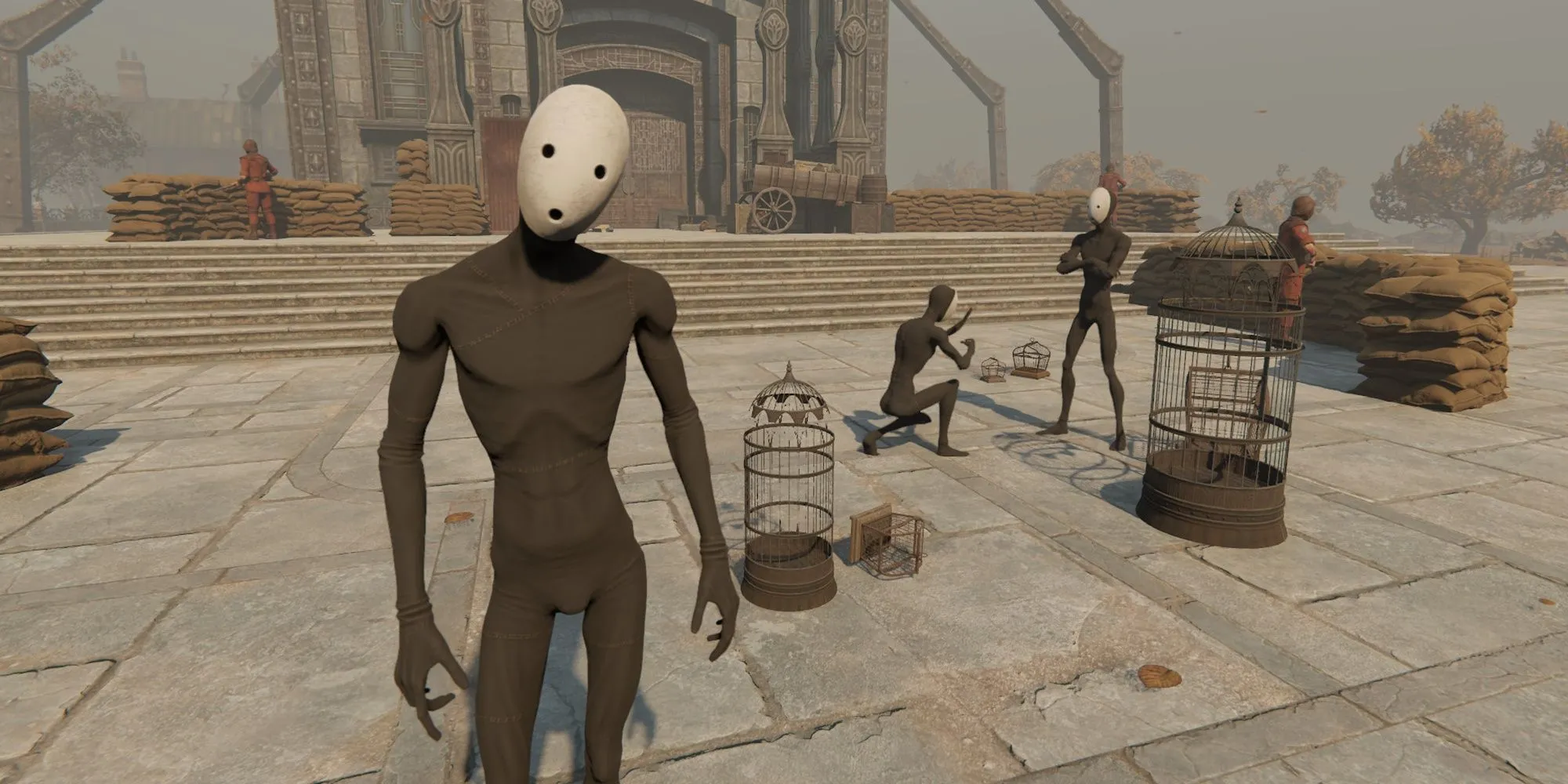 Nhân vật trong Pathologic 2 với phong cách đồ họa độc đáo