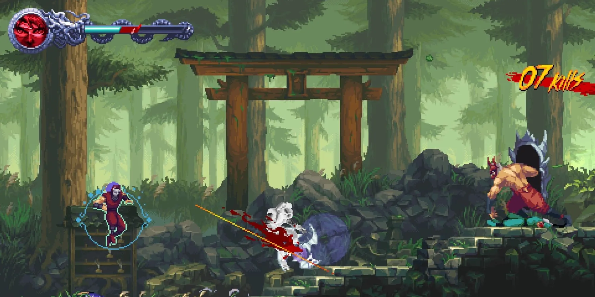 Ninja Gaiden Ragebound gameplay - Lối chơi chặt chém 2D hành động đỉnh cao
