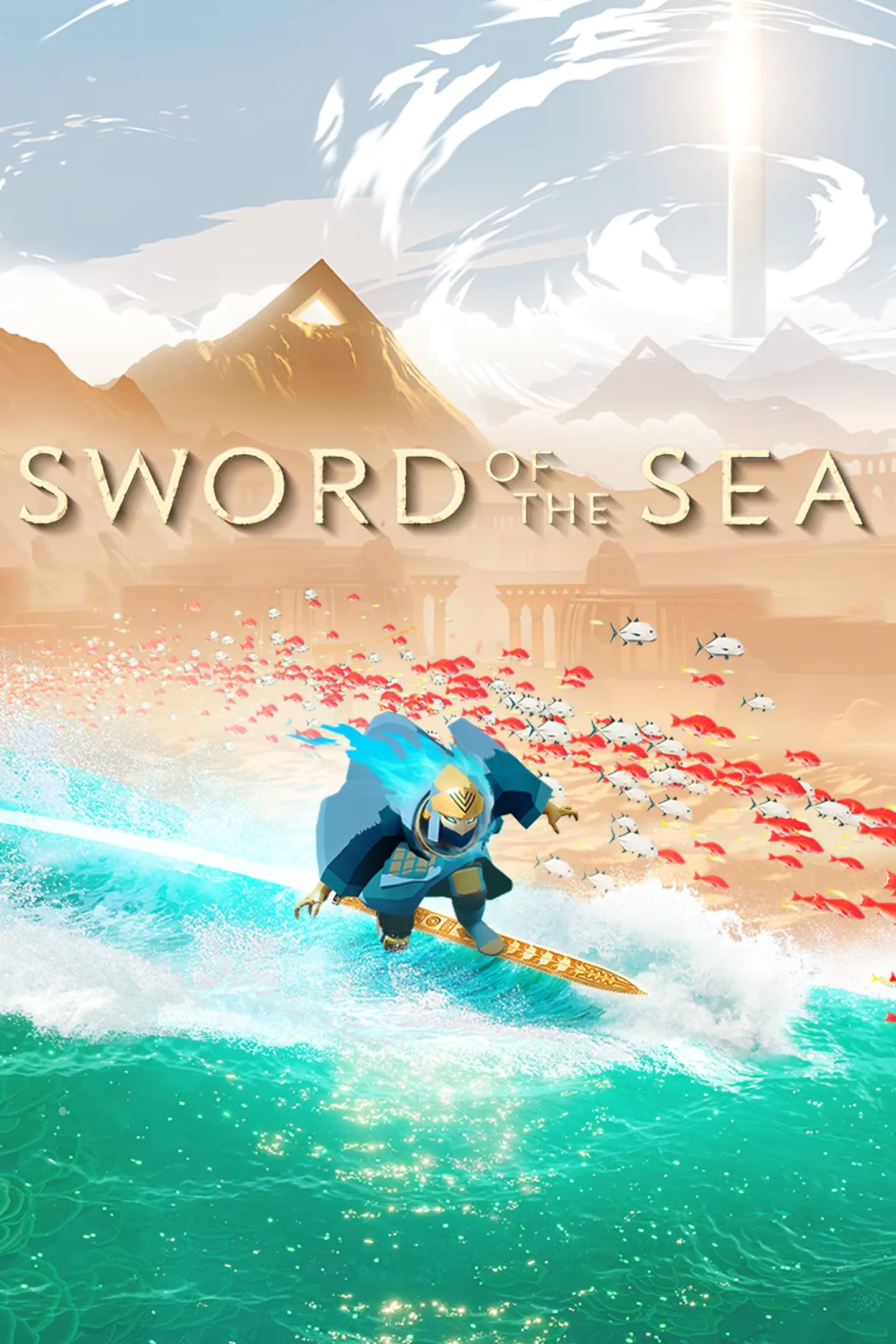 Sword of the Sea] Ảnh bìa game phiêu lưu hành động tuyệt đẹp năm 2025.