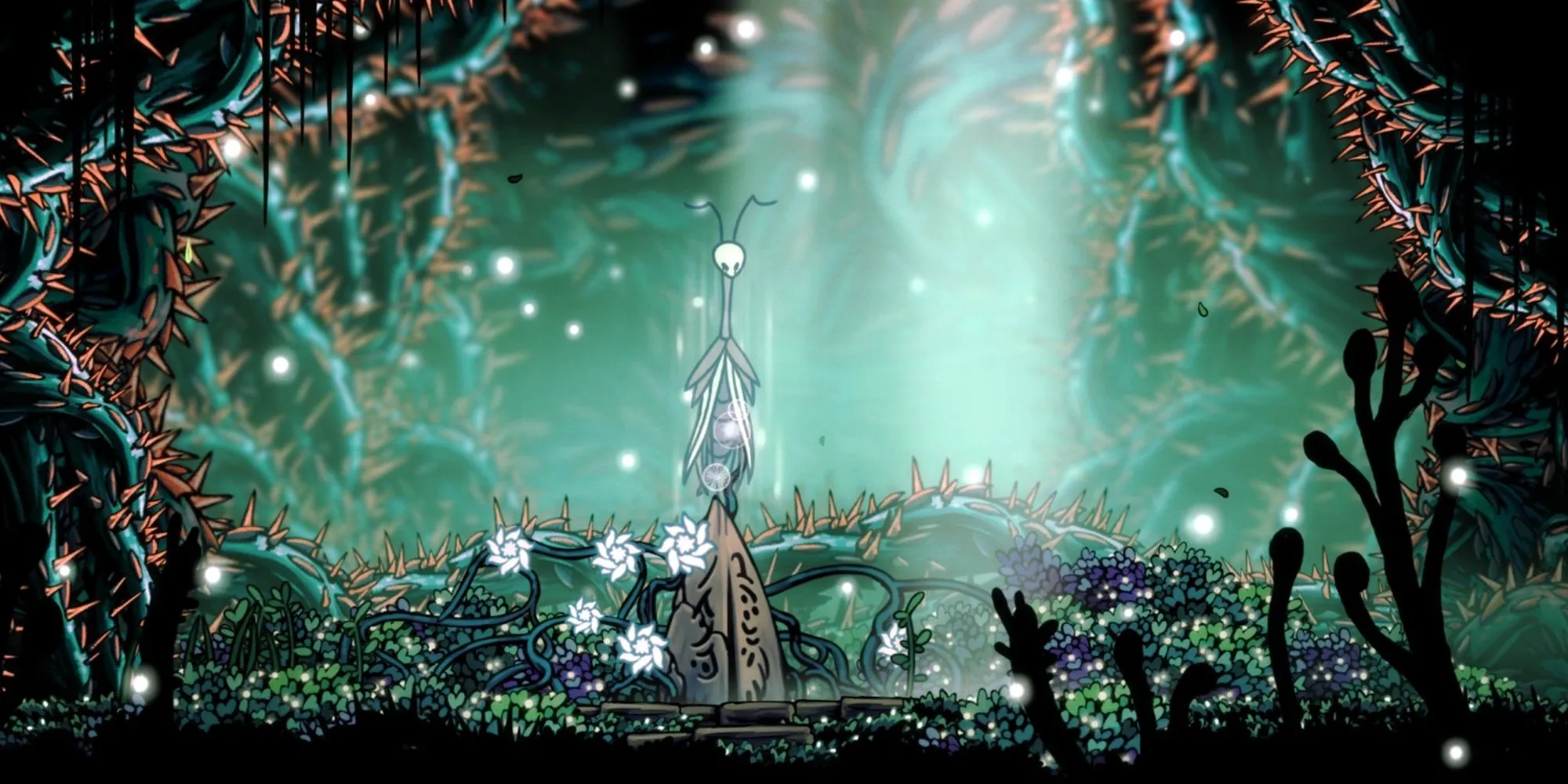 The Knight cầm trên tay Delicate Flower, vật phẩm quan trọng mở khóa Ending 5 của Hollow Knight