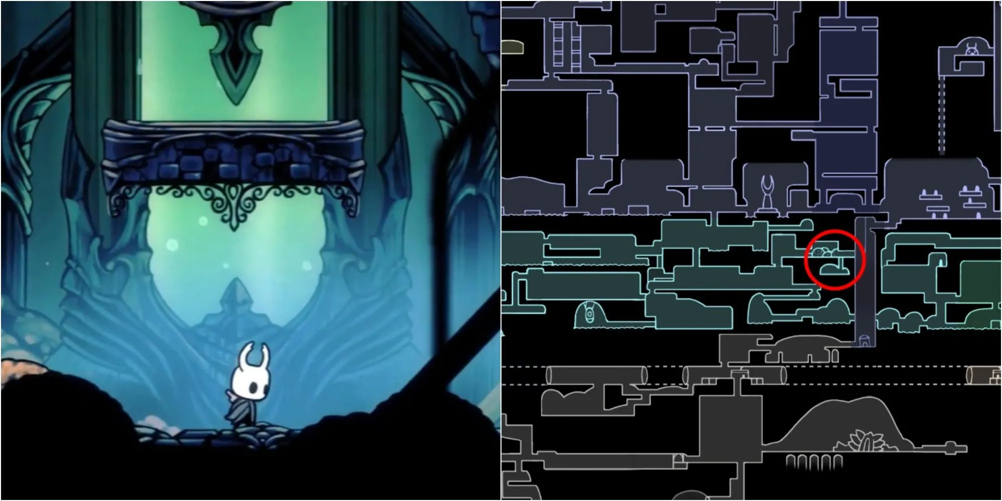 Vị trí Grey Prince Zote DLC Hollow Knight