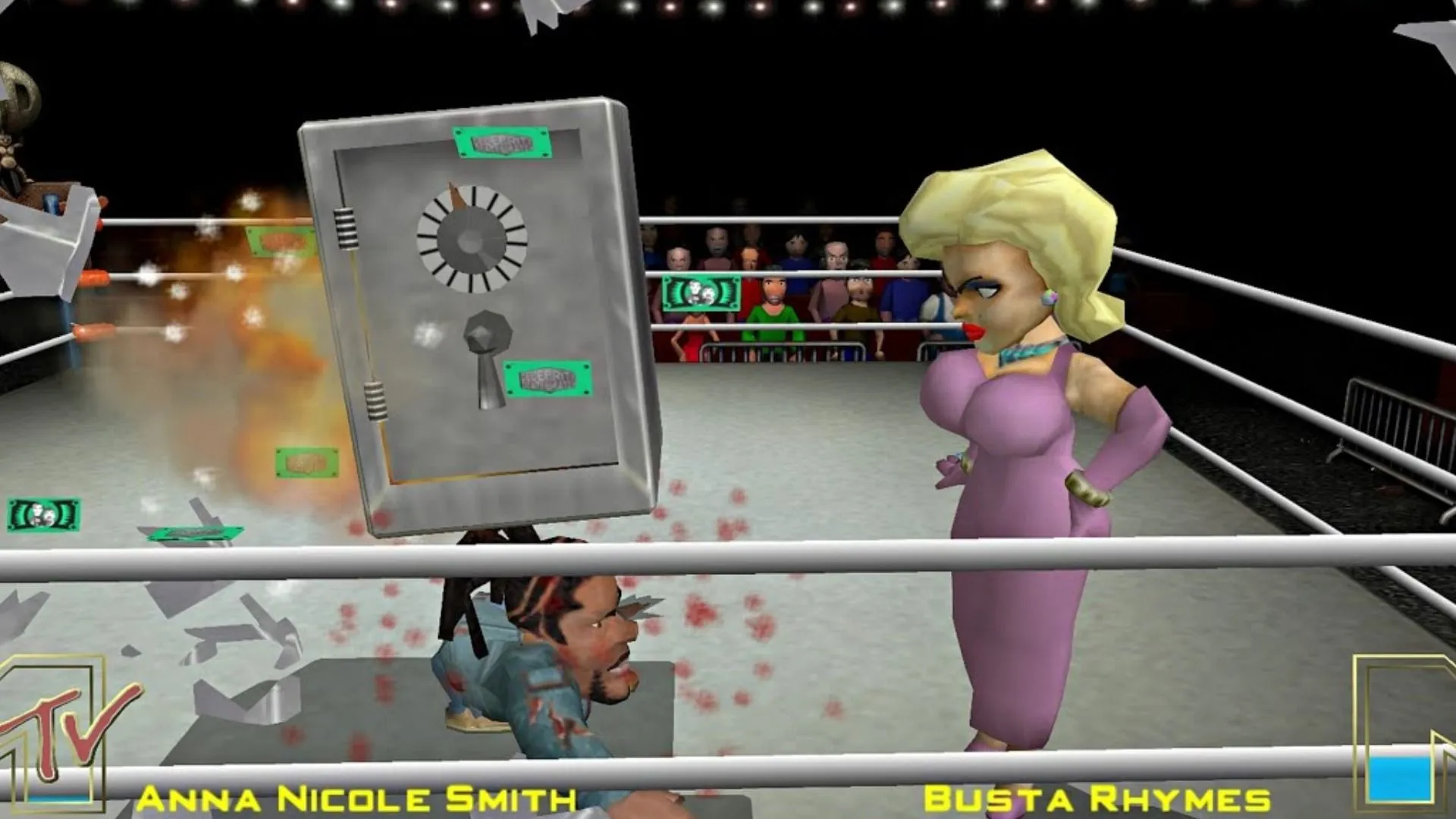 Ảnh MTV Celebrity Deathmatch, trận đấu nhân vật làm bằng đất sét