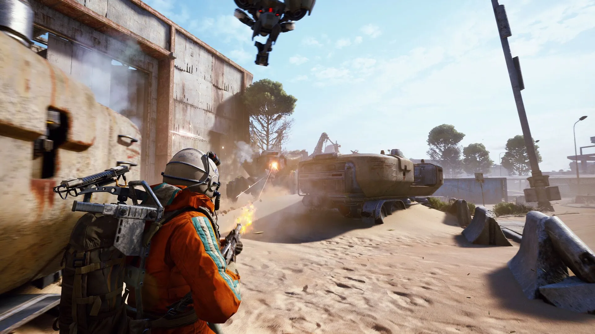 ARC Raiders gameplay trên map Dam Battlegrounds, trải nghiệm Open Beta và kiểm tra server