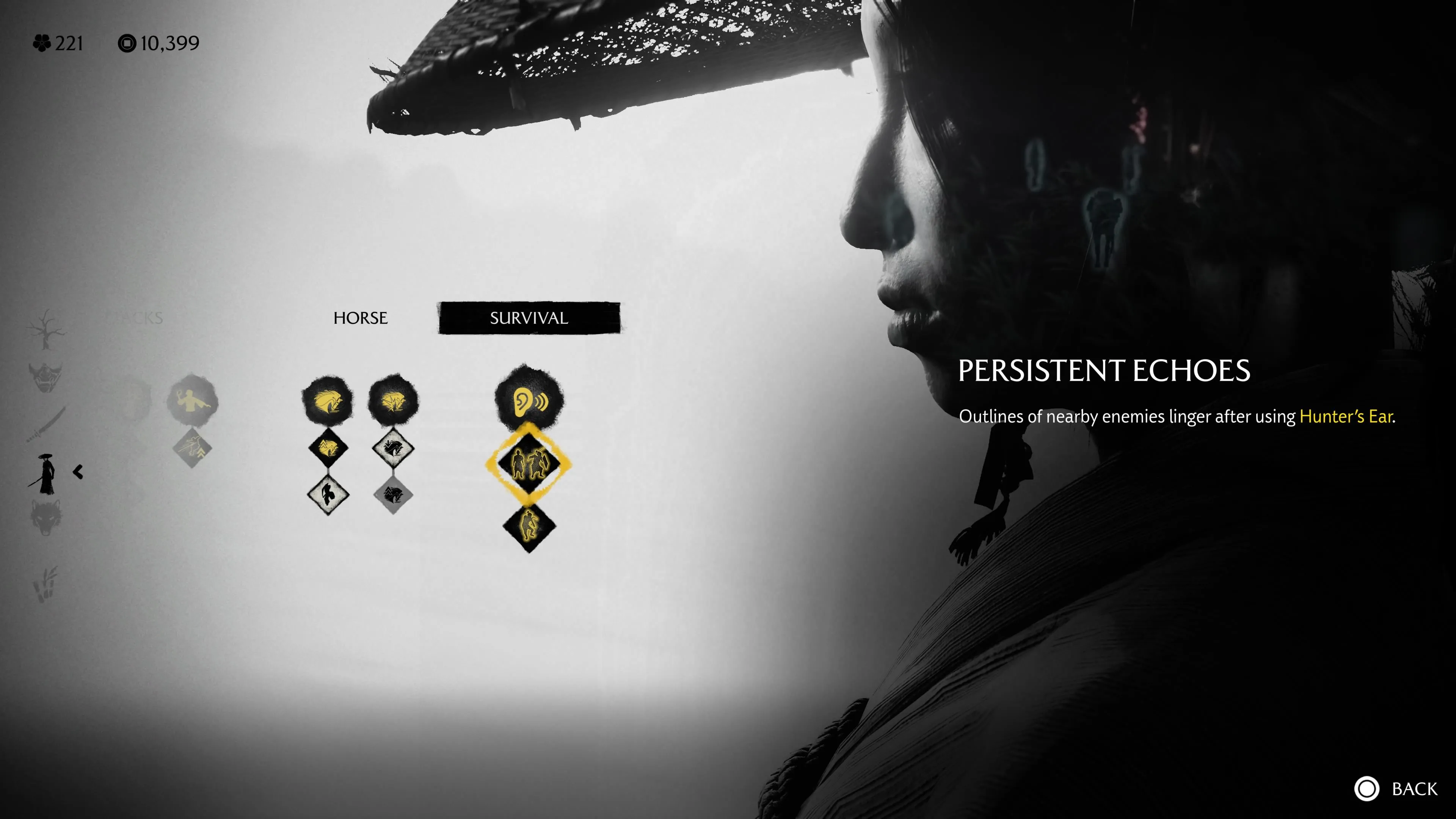 Atsu dùng Persistent Echoes để giữ vị trí kẻ địch