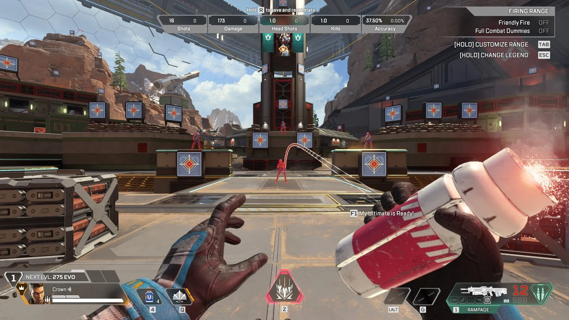 Bangalore dùng Rolling Thunder tạo vùng tên lửa áp sát Apex Legends