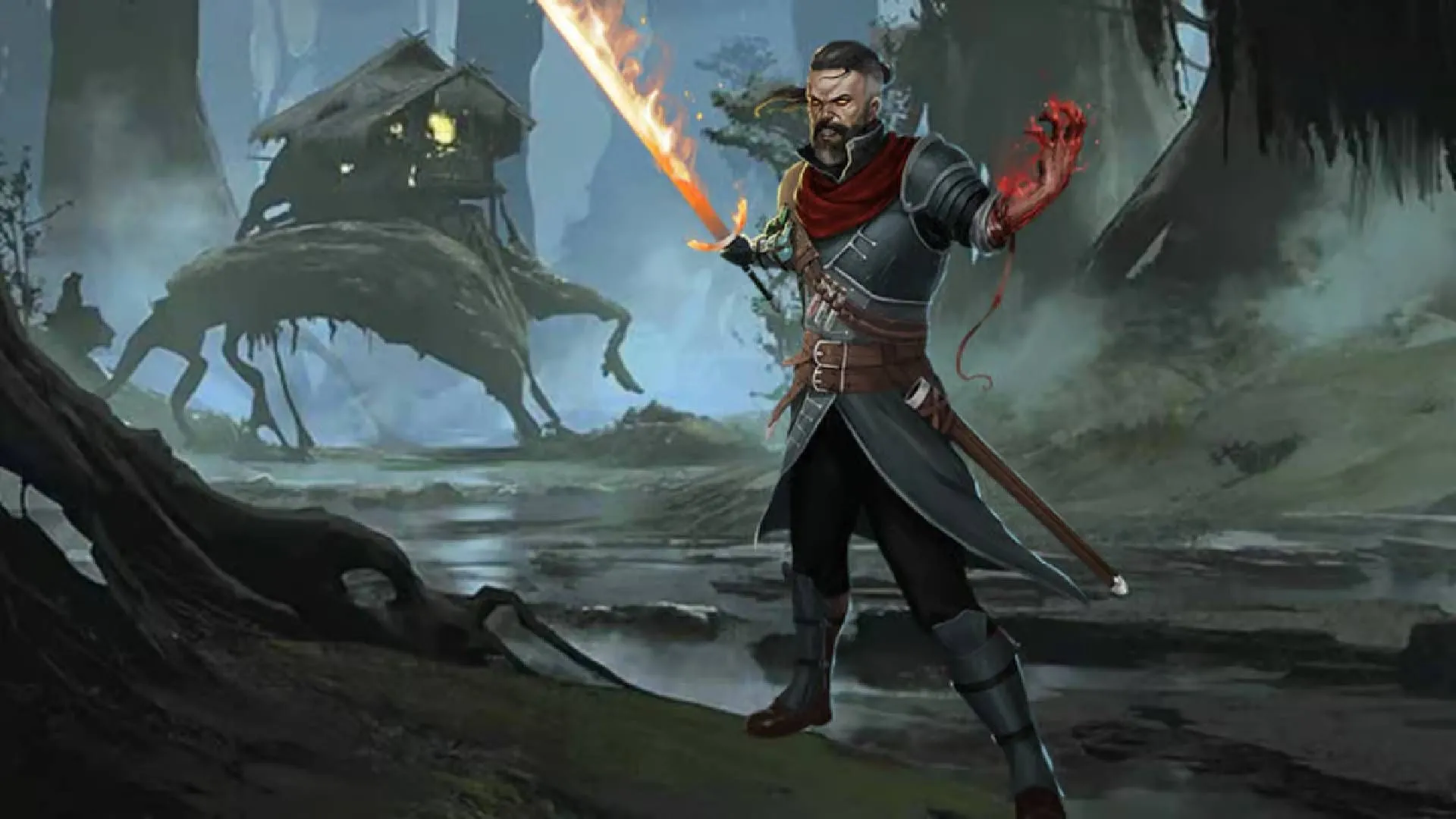 Blood Hunter sử dụng Hemocraft và Blood Curses chiến đấu mạo hiểm
