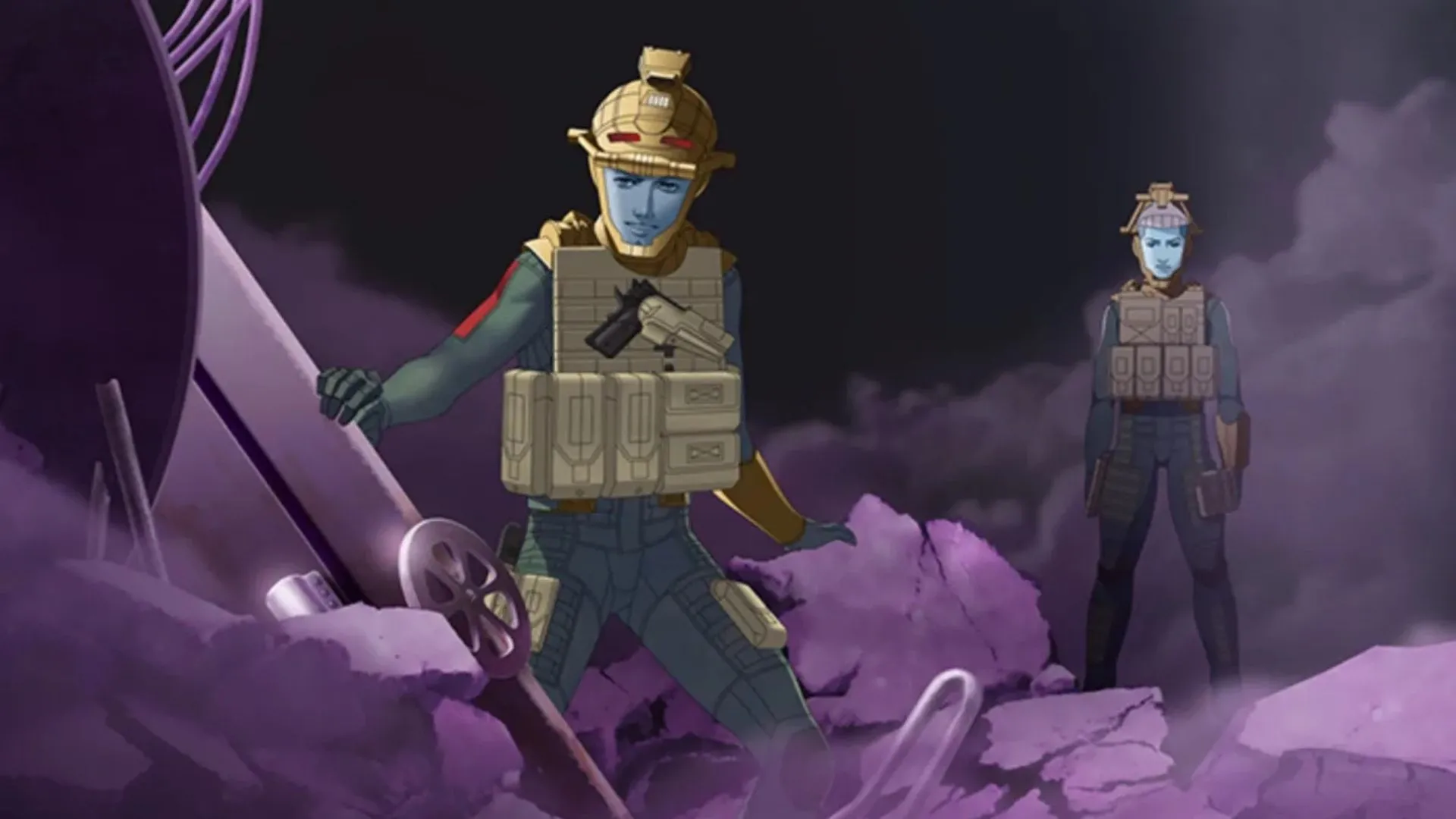 Đội thám hiểm trong Strange Journey Redux ở Schwarzwelt