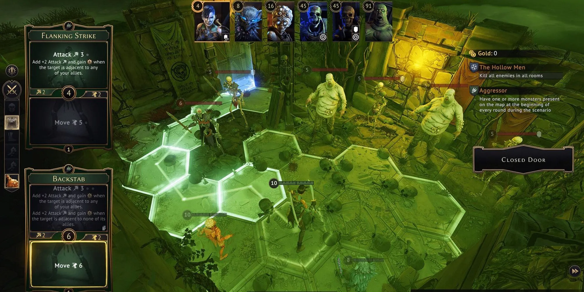 Gloomhaven - gameplay thẻ, dungeon crawl chiến thuật