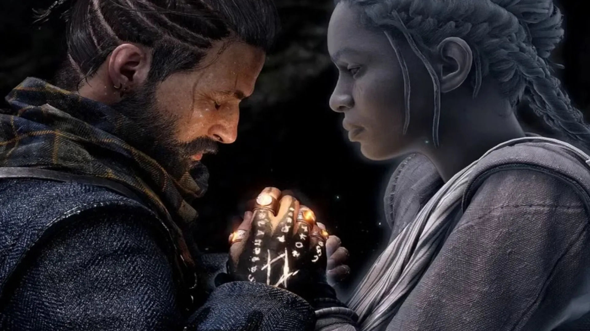 Hình bìa Banishers: Ghosts of New Eden, chủ đề ma quỷ và hành trình cảm xúc