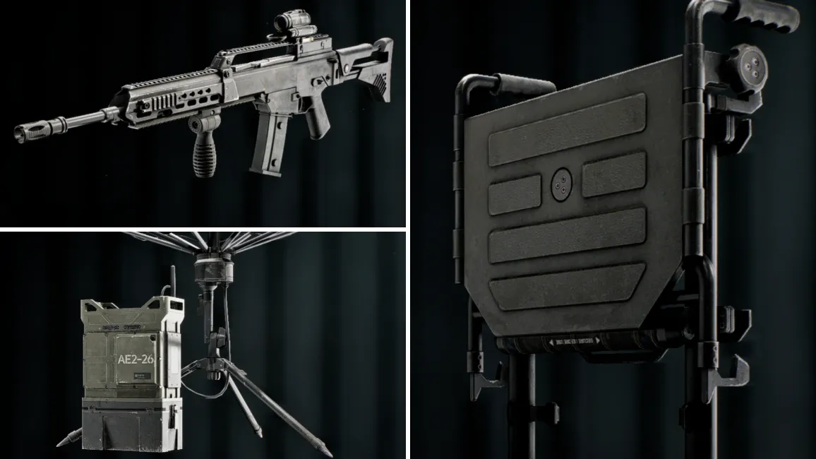 Loadout Assault cơ bản: AR, ladder, beacon