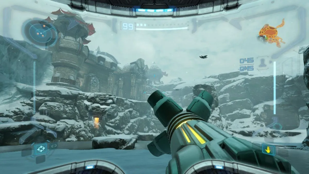 Metroid Prime trên GameCube, góc nhìn và môi trường hành tinh phong phú